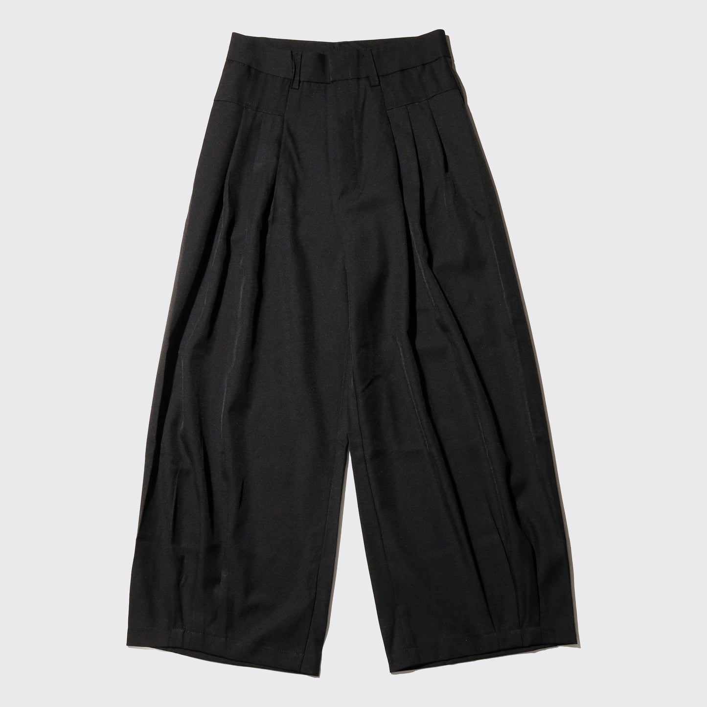 vintage pleats wide slacks