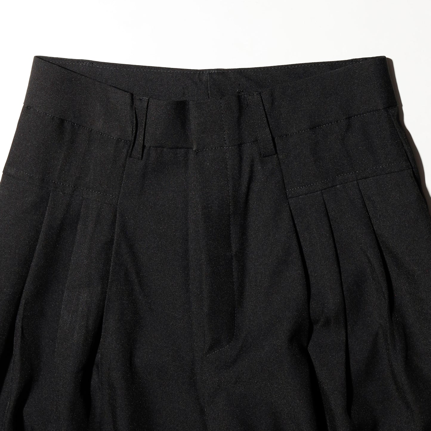 vintage pleats wide slacks