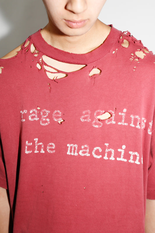 vintage 90's rage against the machine fire bottle broken t-shirt