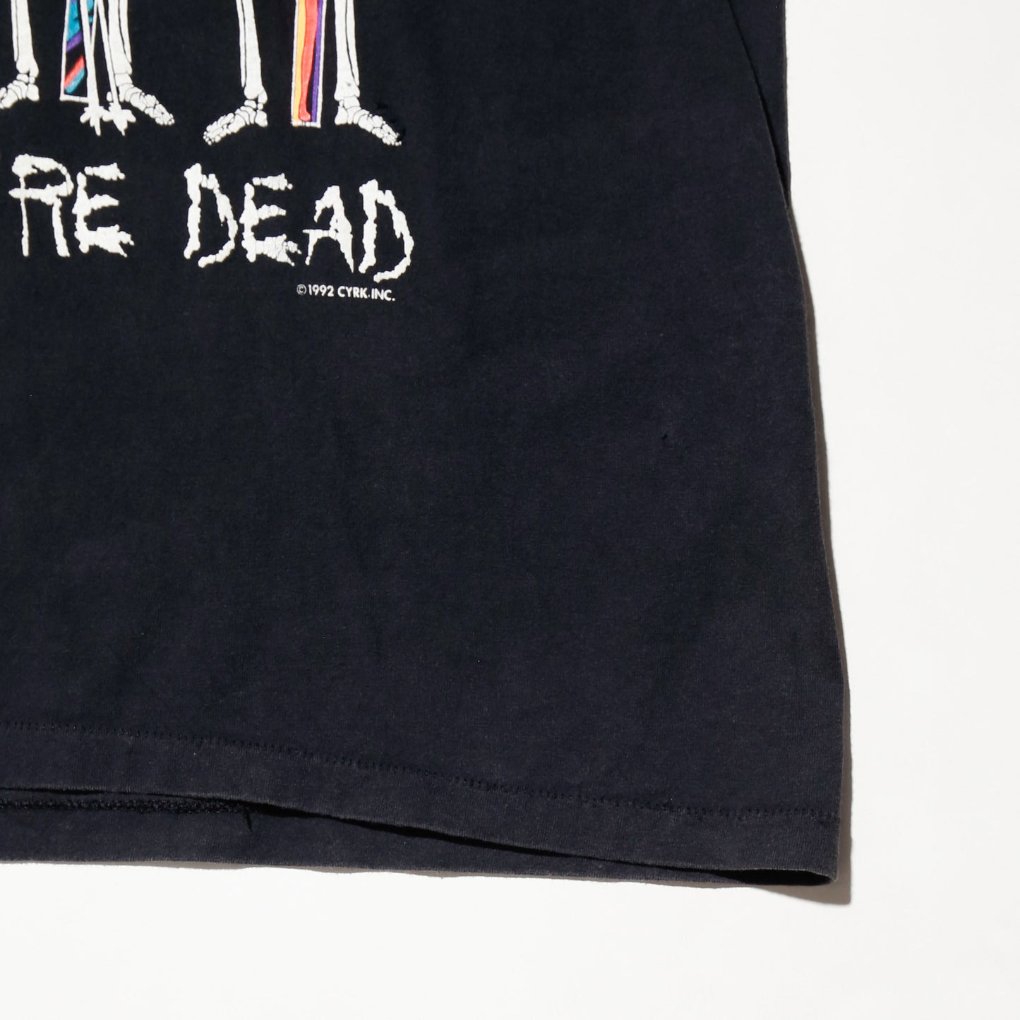 vintage 1992’s cyrk inc. “winter park” skull t-shirt