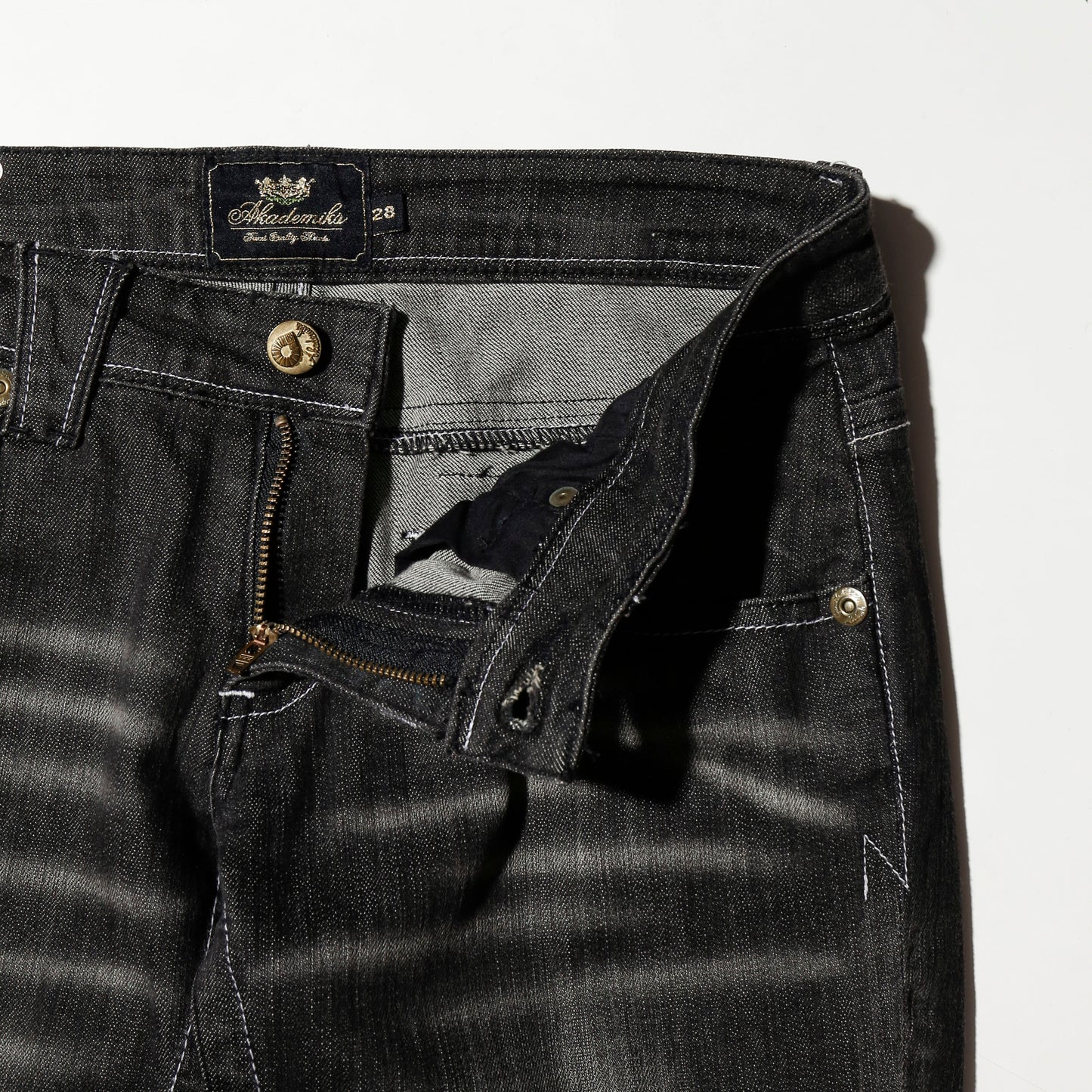 vintage akademiks low rise faded flare jeans