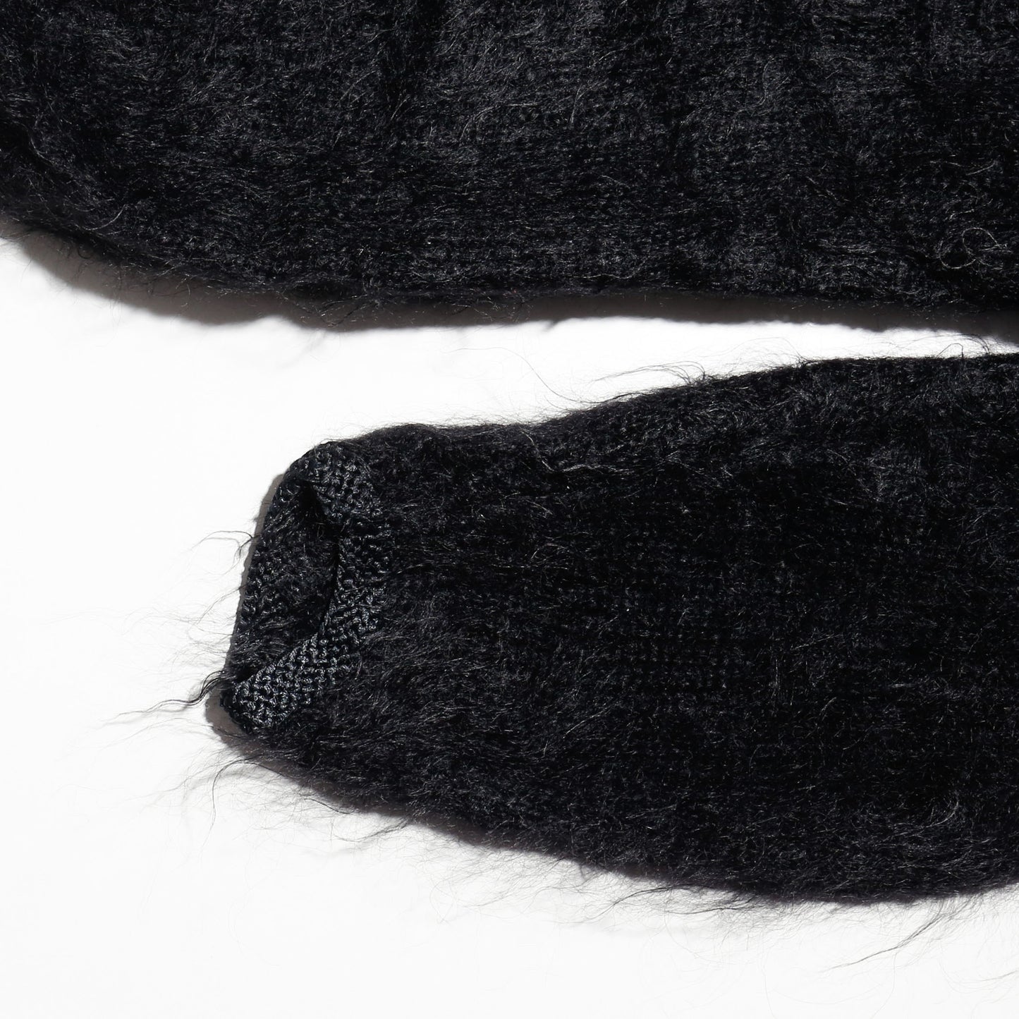 vintage braid mohair cardigan