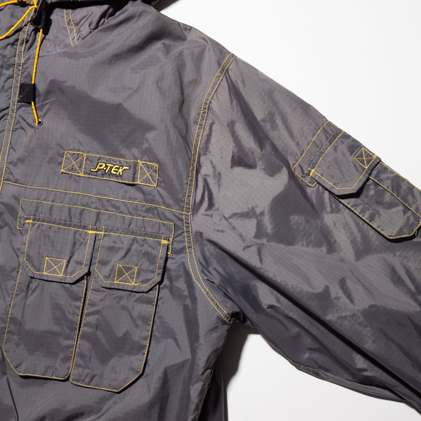 vintage p-tek utility nylon jacket