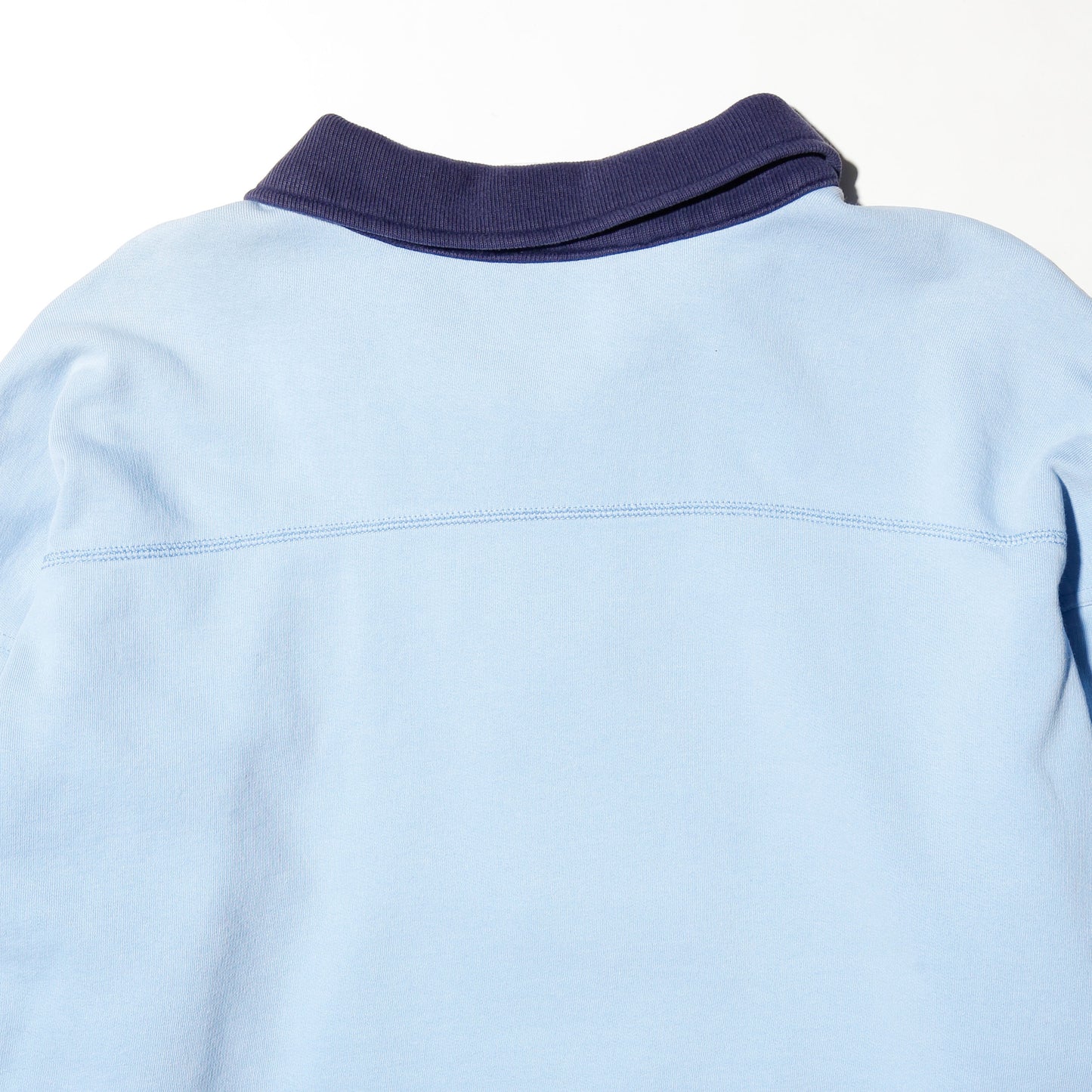 vintage elbow patch half zip sweat