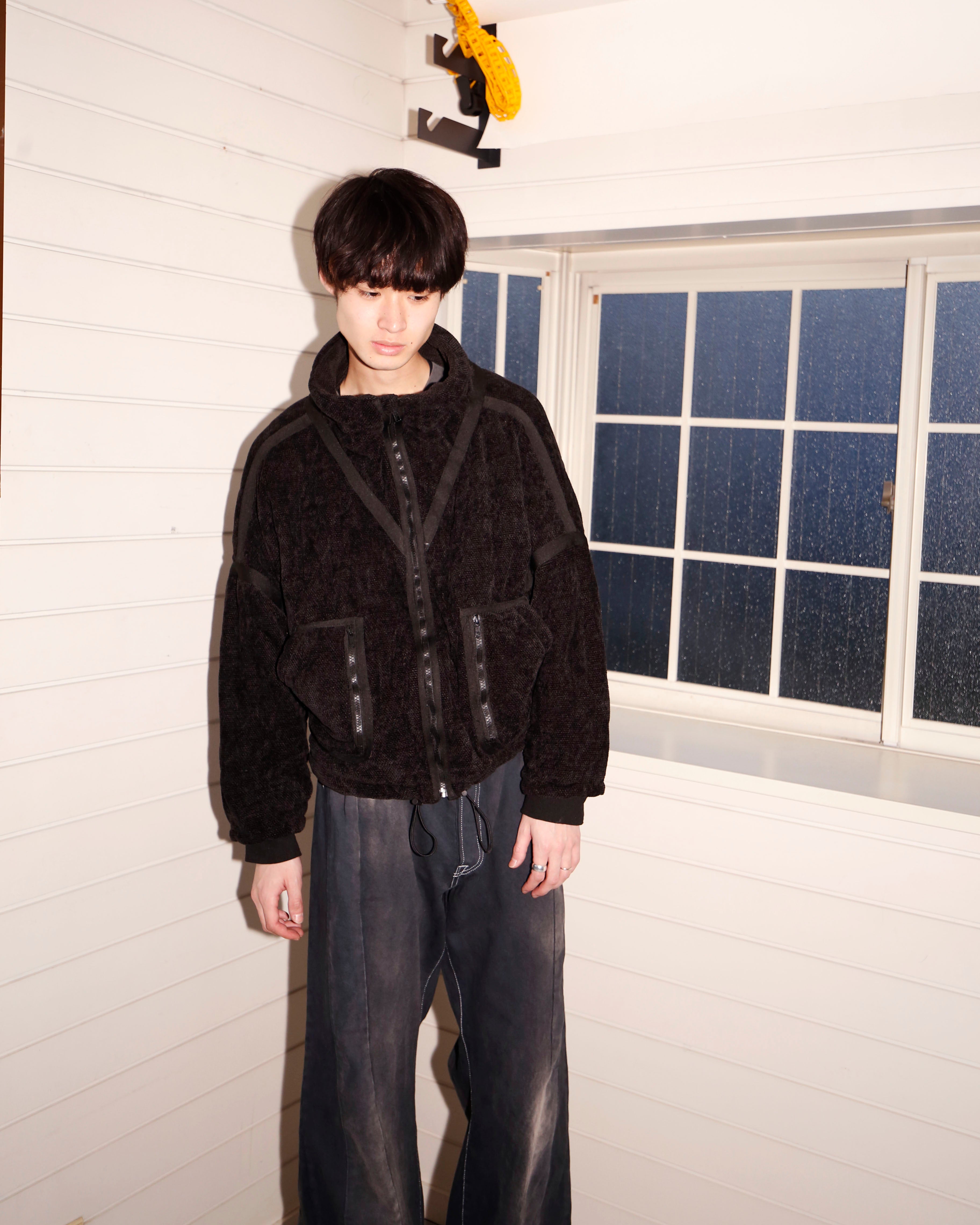 vintage waffle short blouson – NOILL