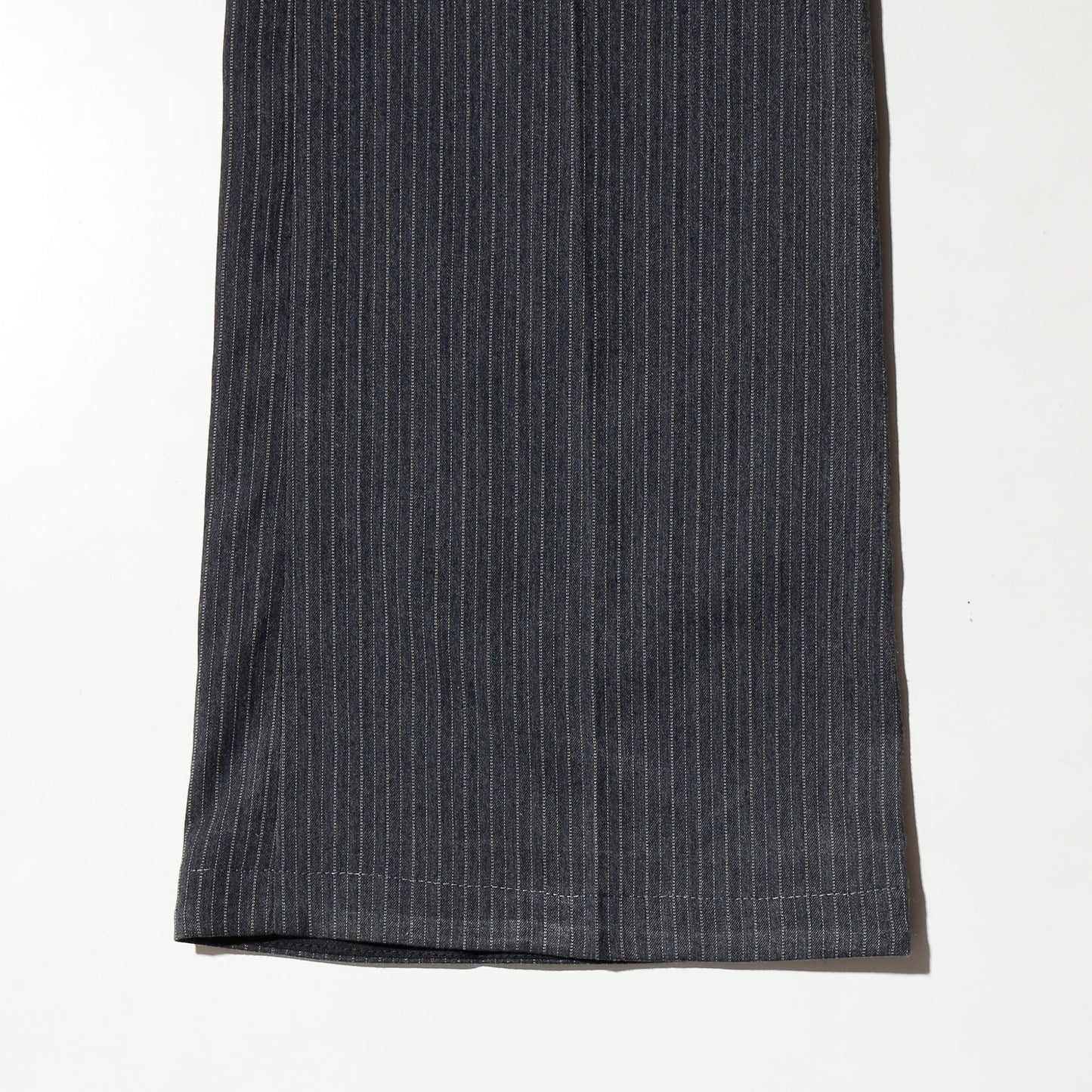 vintage low rise stripe flare slacks