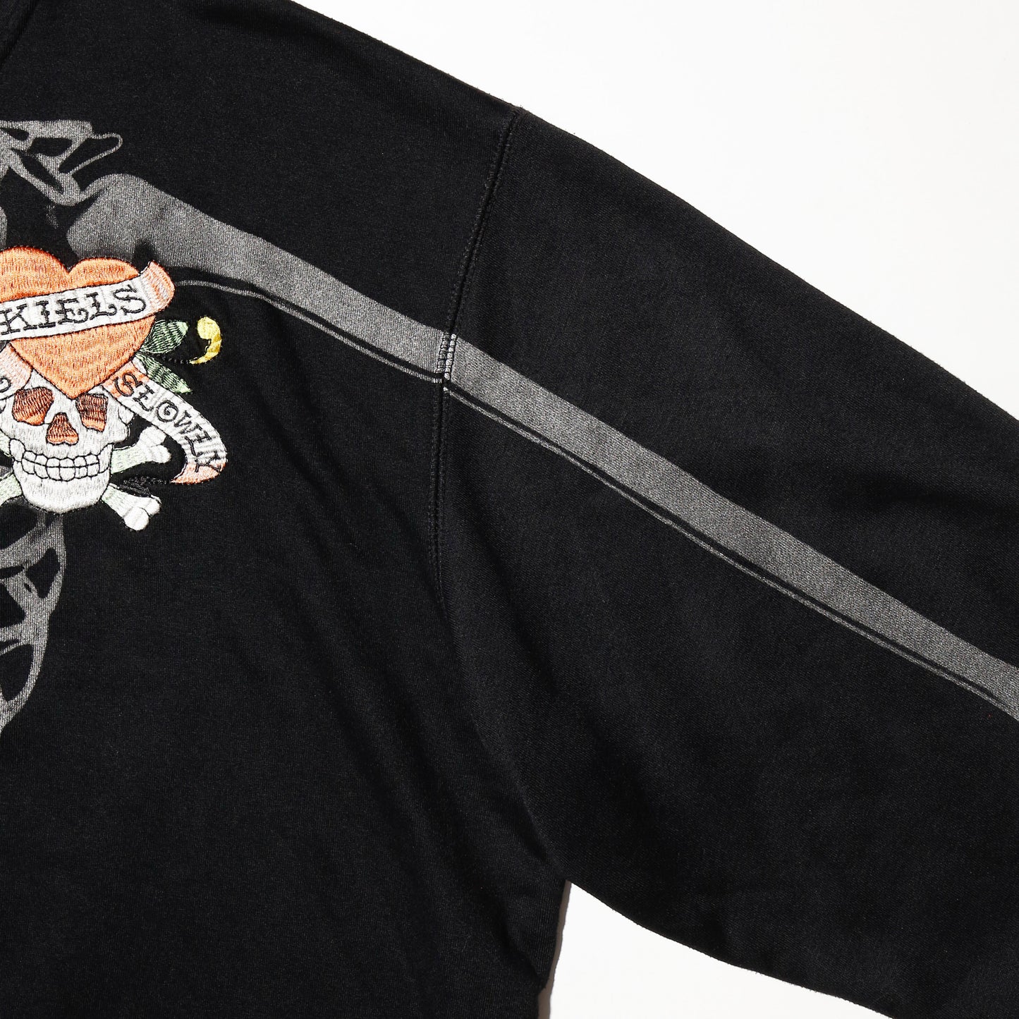 vintage 00's ed hardy skelton hoodie