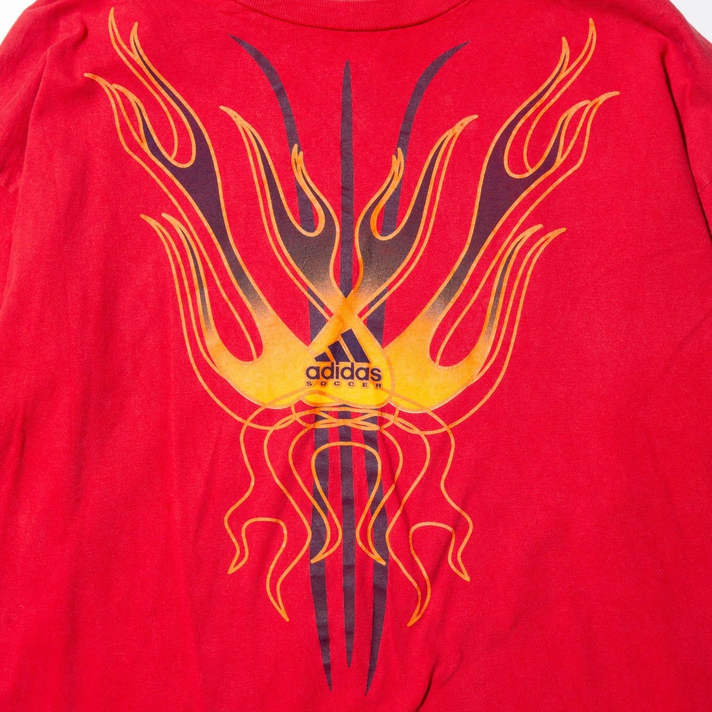 vintage 90's adidas flame l/s