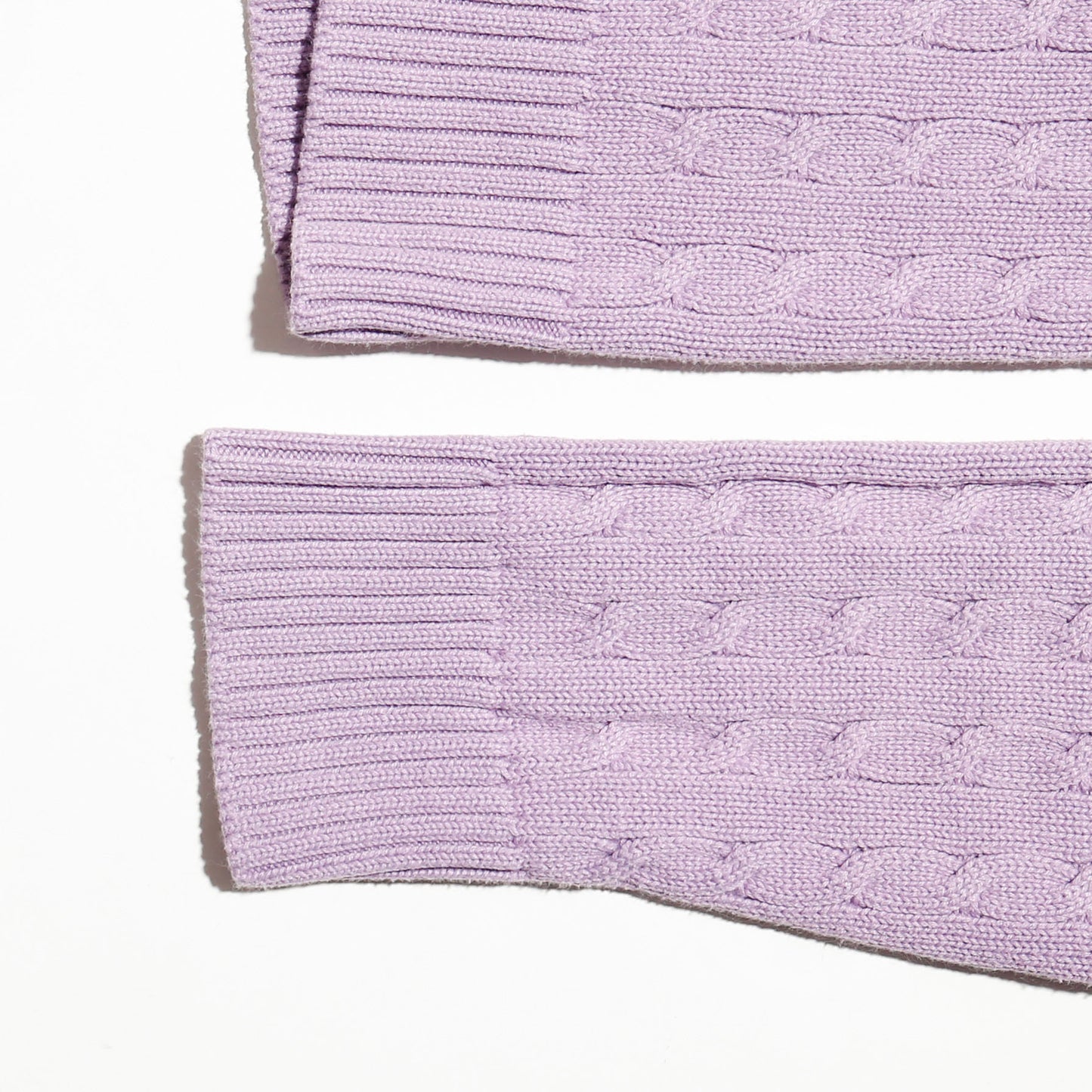 vintage lavender braids knit hoodie
