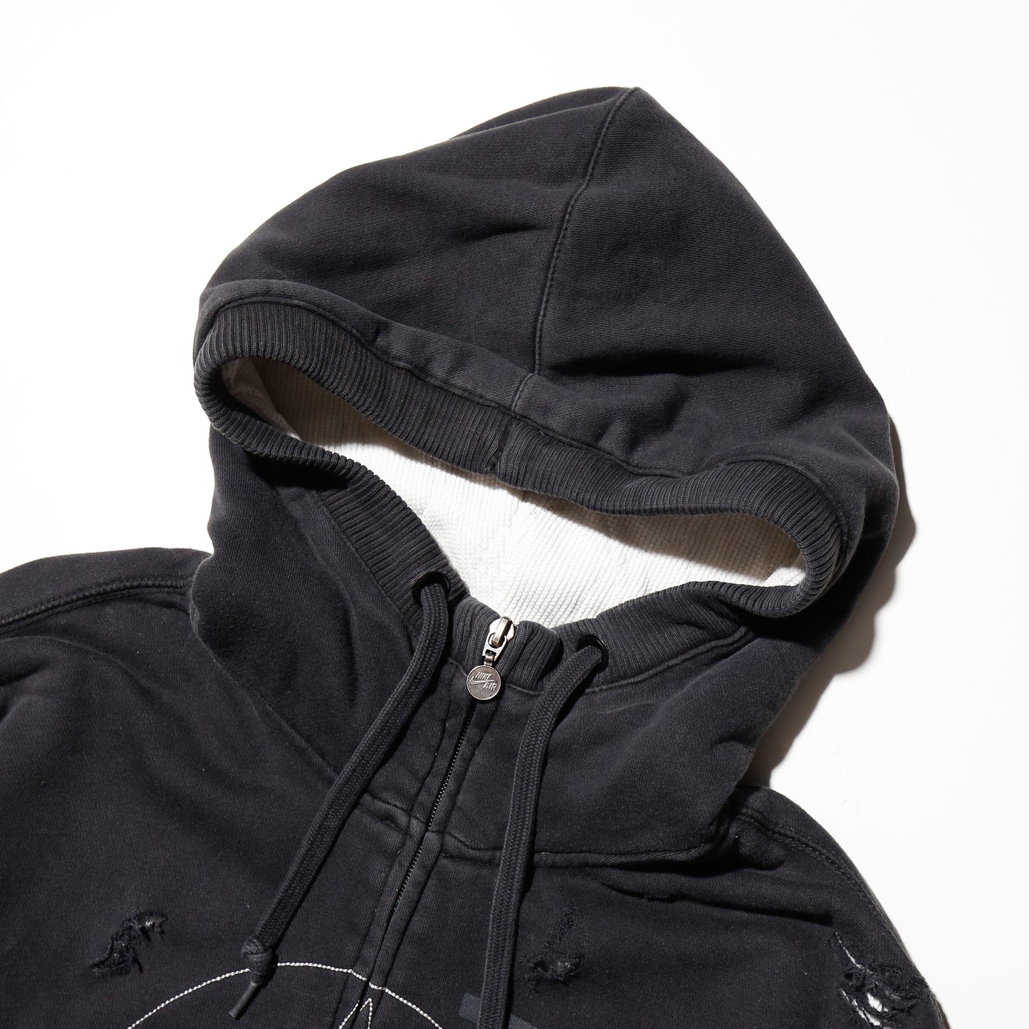 *one-off 00's nike onestar broken hoodie with thermal liner