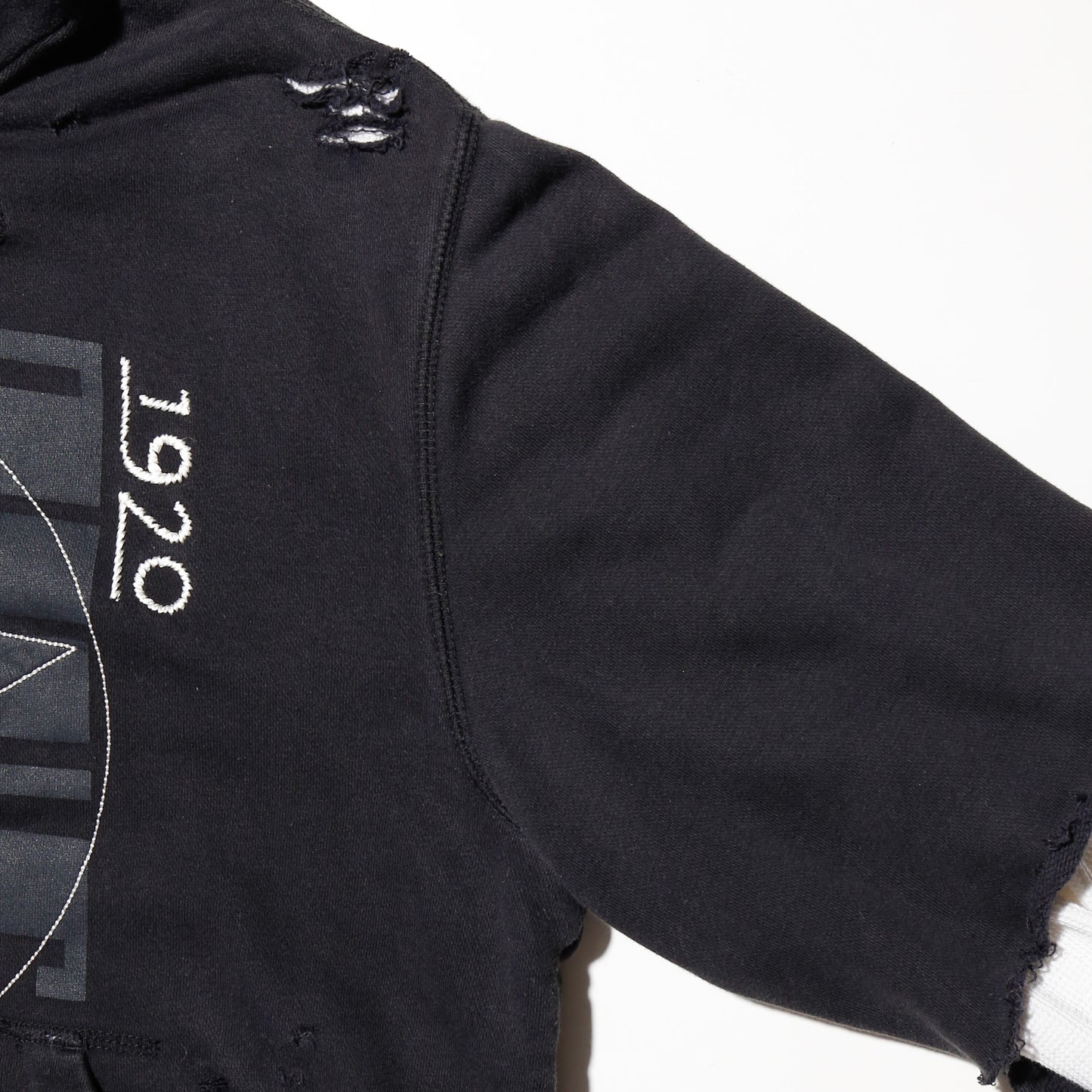 *one-off 00's nike onestar broken hoodie with thermal liner