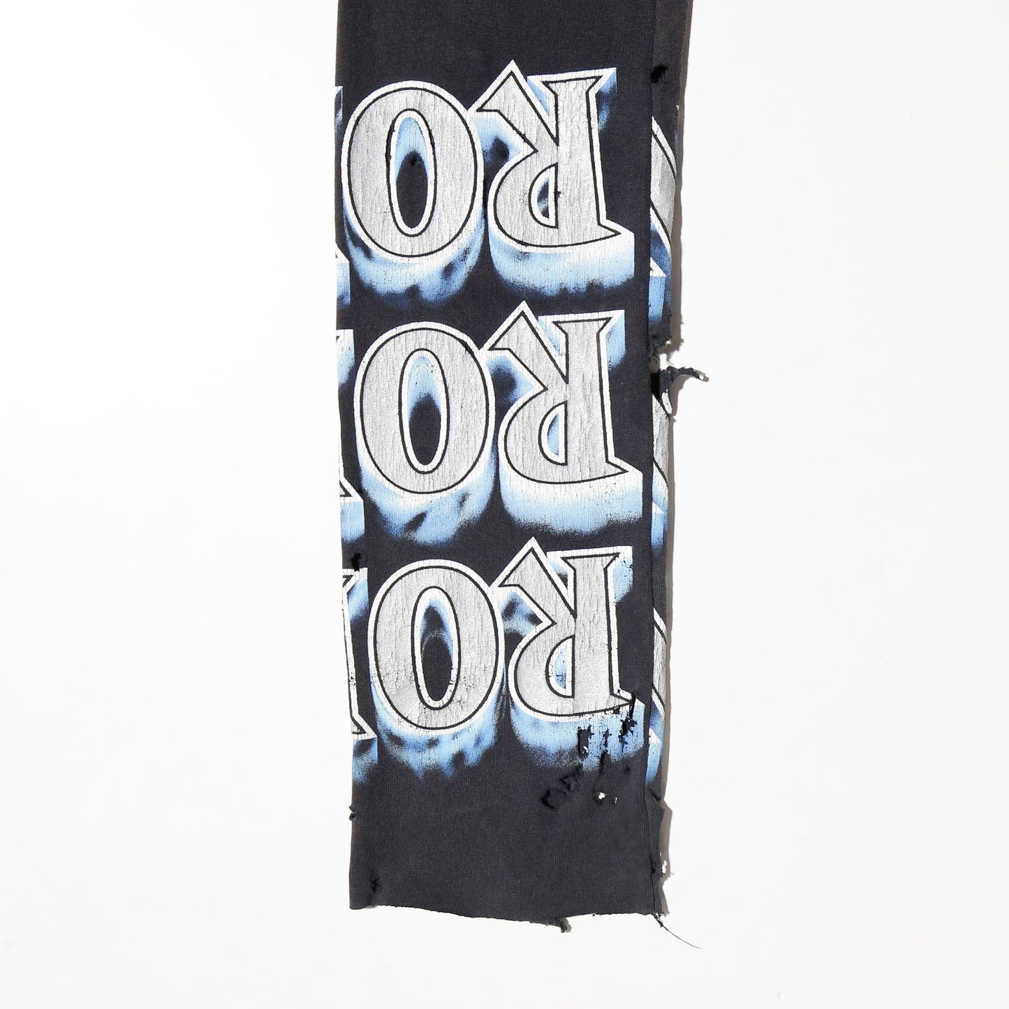 *one-off hybrid hooded cut sew
