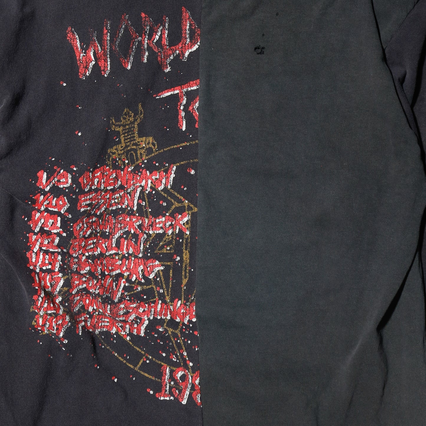 *one-off hybrid hooded cut sew