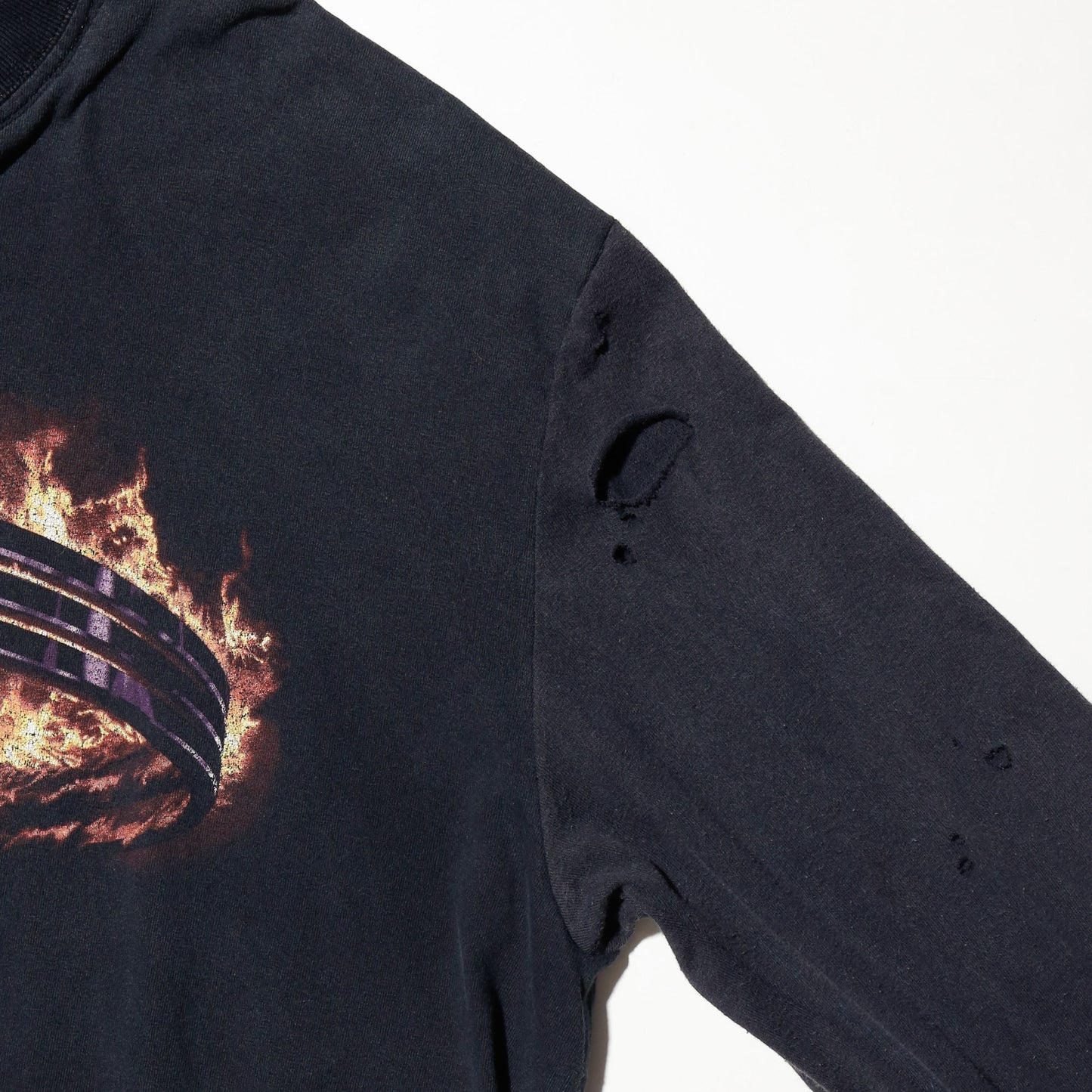 *one-off hybrid hooded cut sew