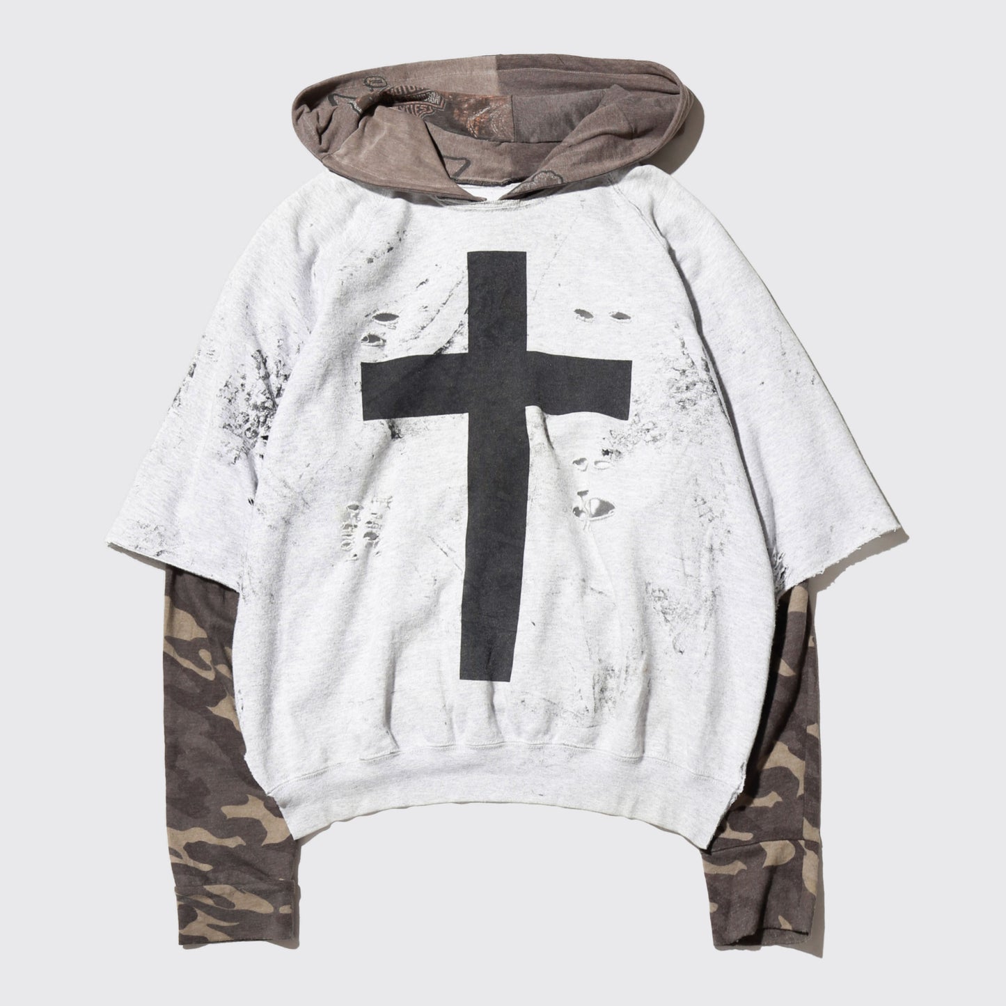 *one-off hybrid cult hoodie
