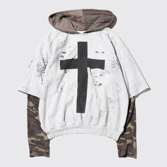 *one-off hybrid cult hoodie