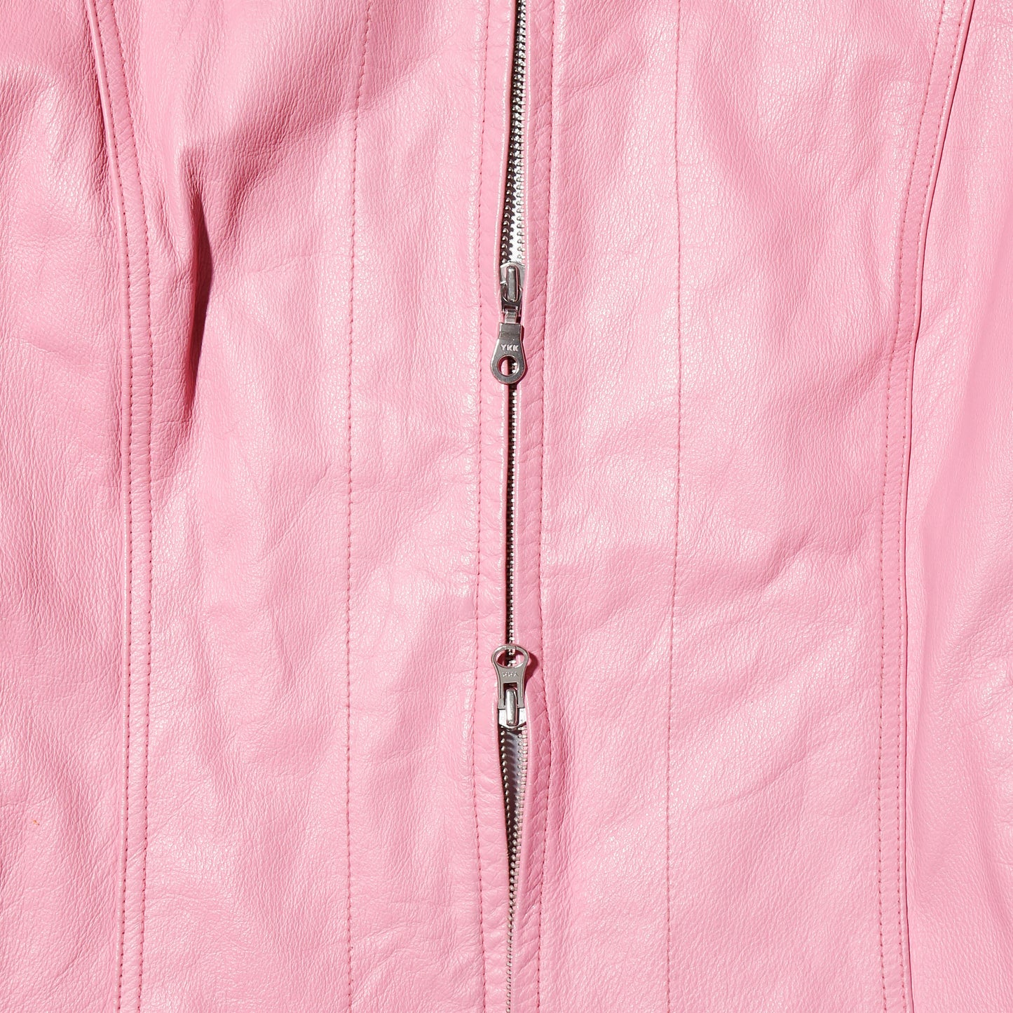 vintage mymelody emblem motorcycle leather jacket