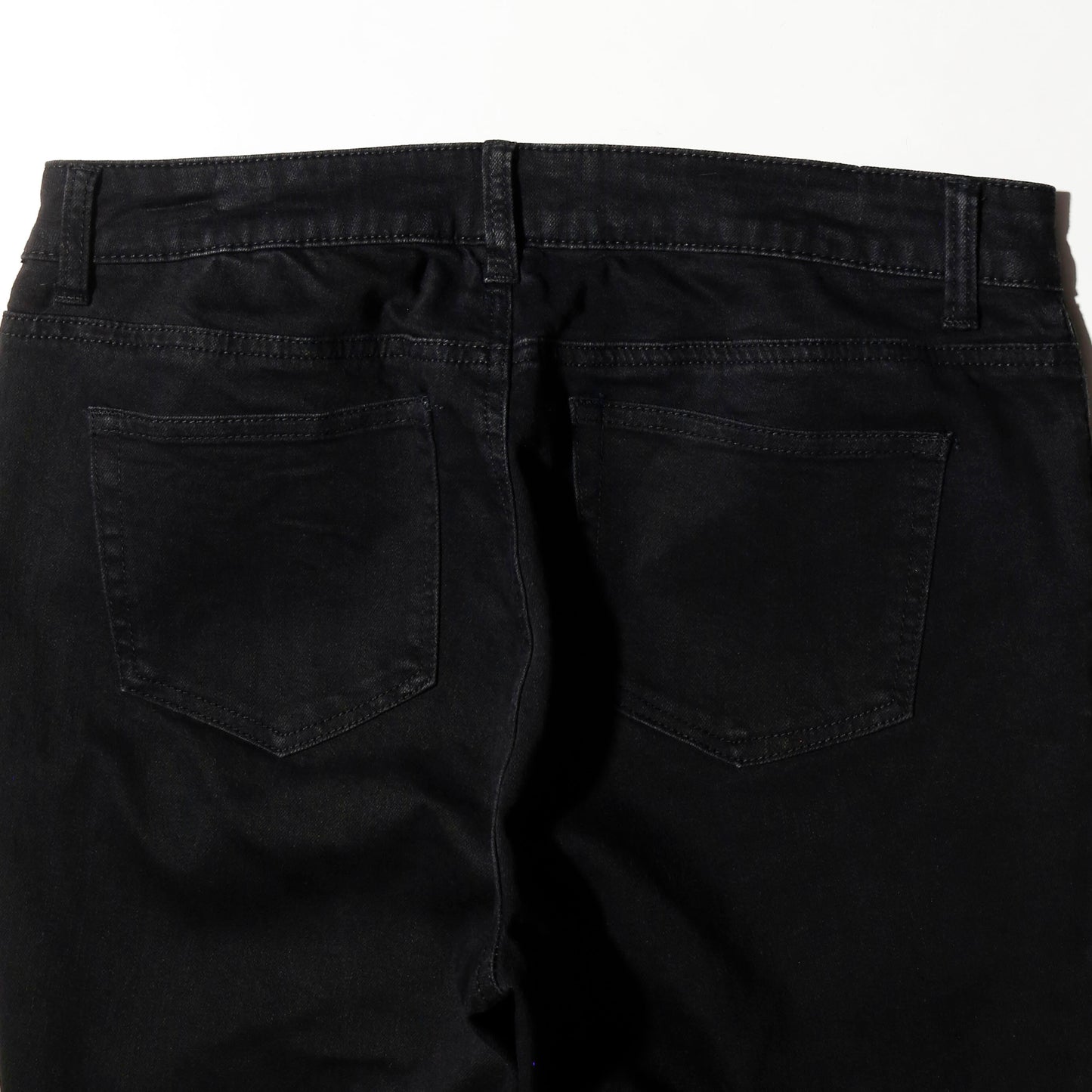 vintage low rise shinny flare jeans
