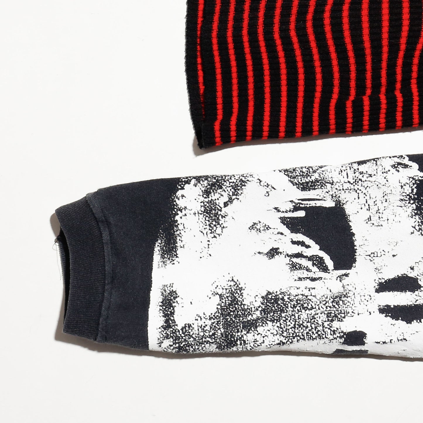*one-off hybrid border cut sew