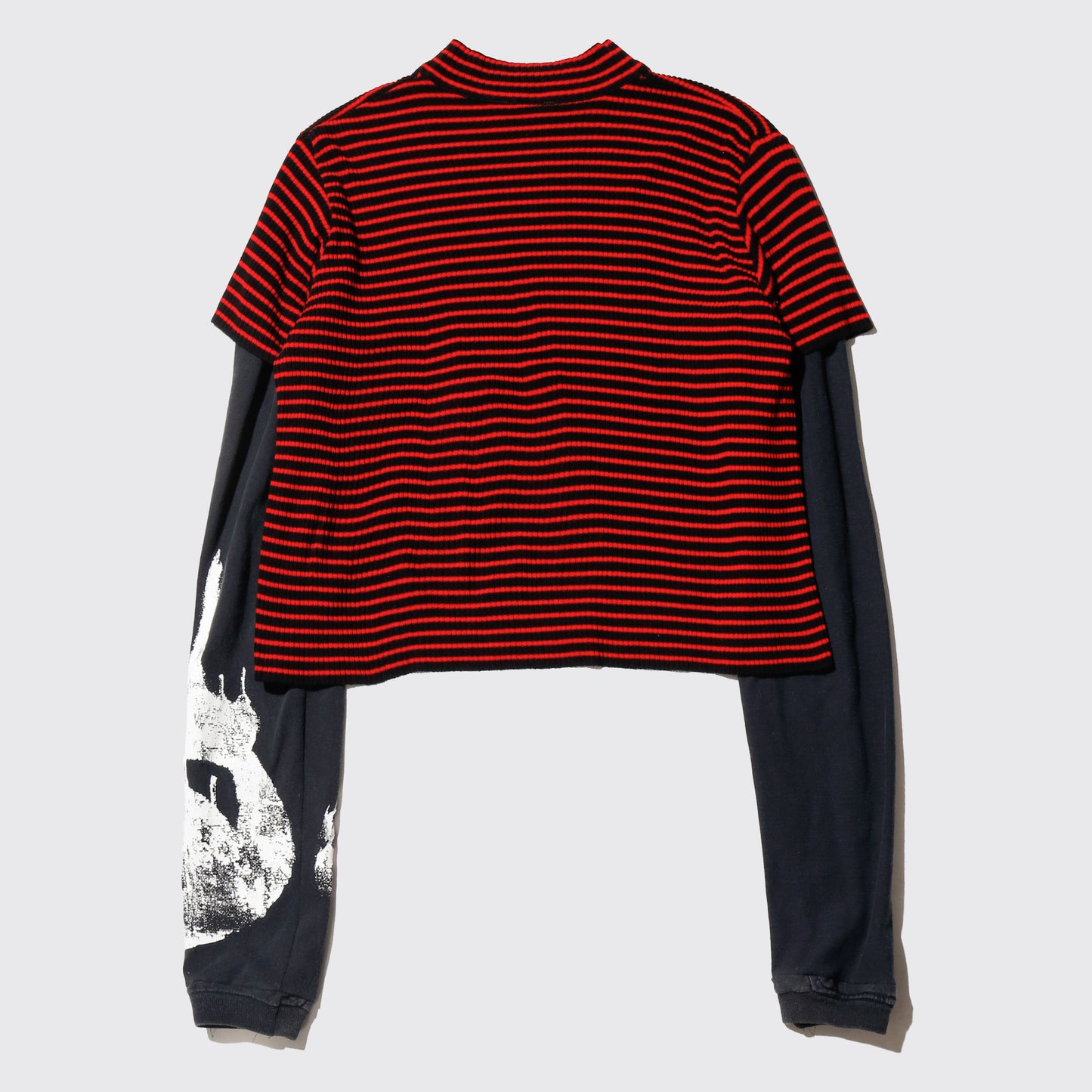 *one-off hybrid border cut sew