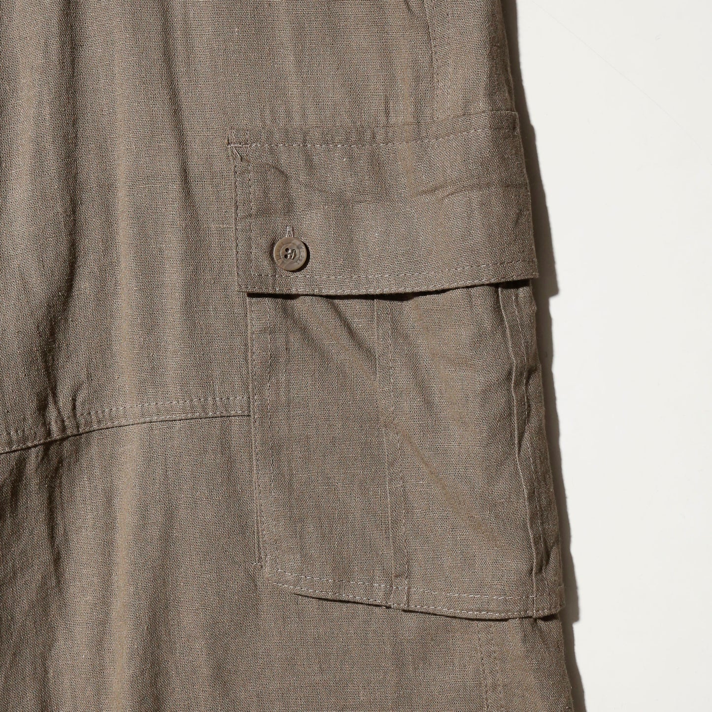 vintage bermuda linen cargo shorts