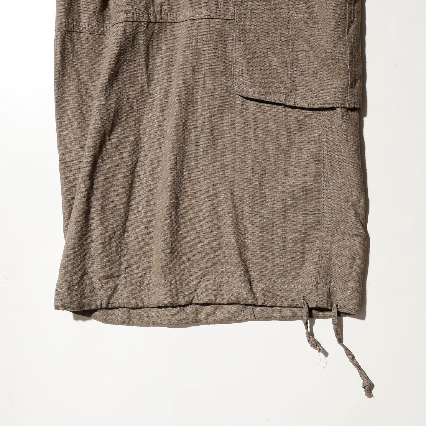 vintage bermuda linen cargo shorts