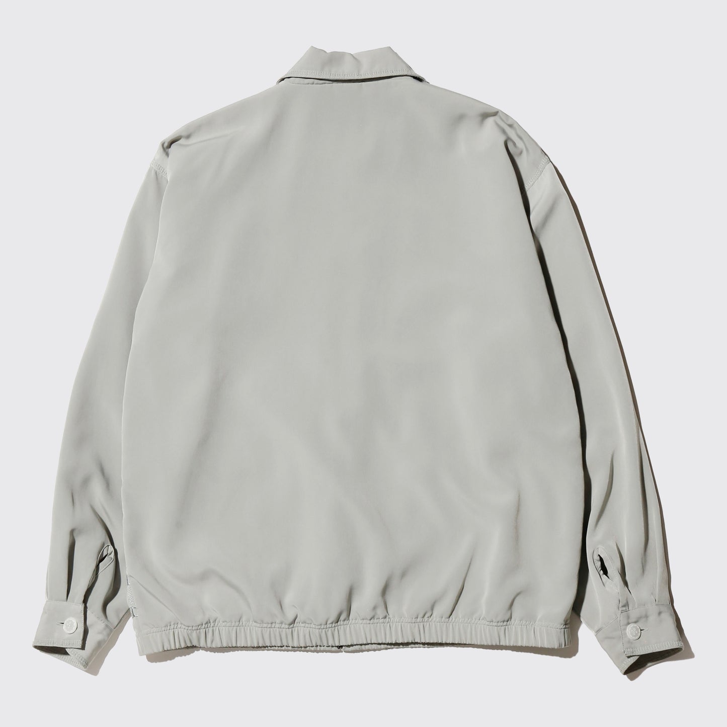 vintage hole zipped jacket