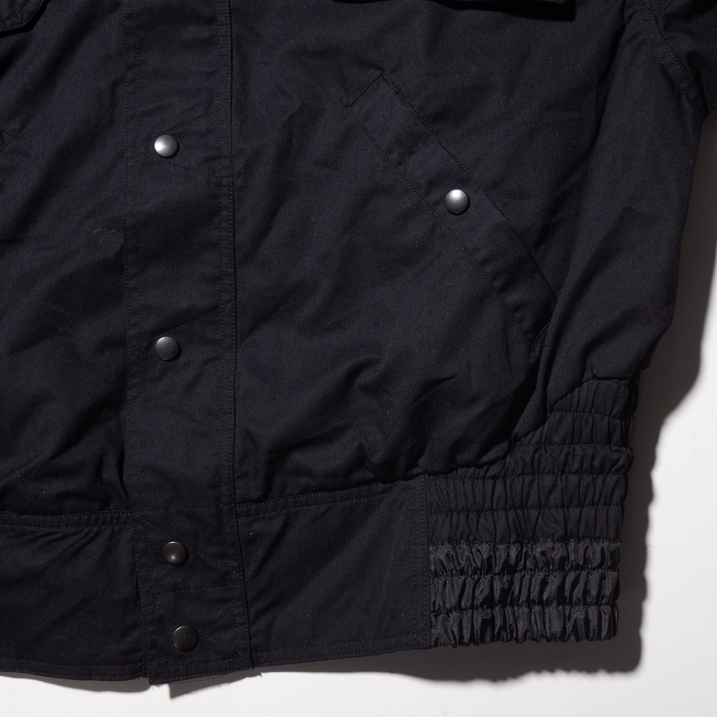 vintage padded loose officer jacket