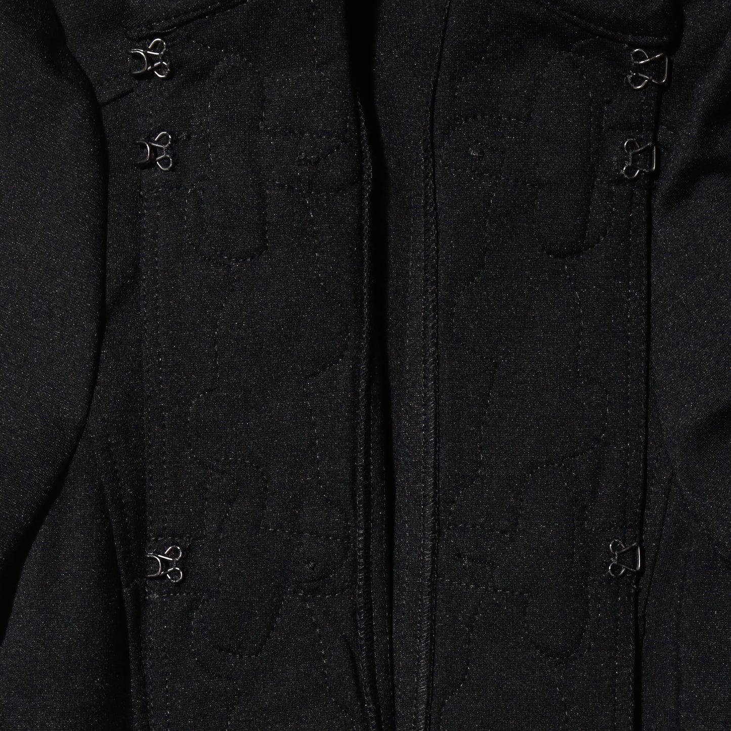 vintage cropped frog closure napoleon jacket
