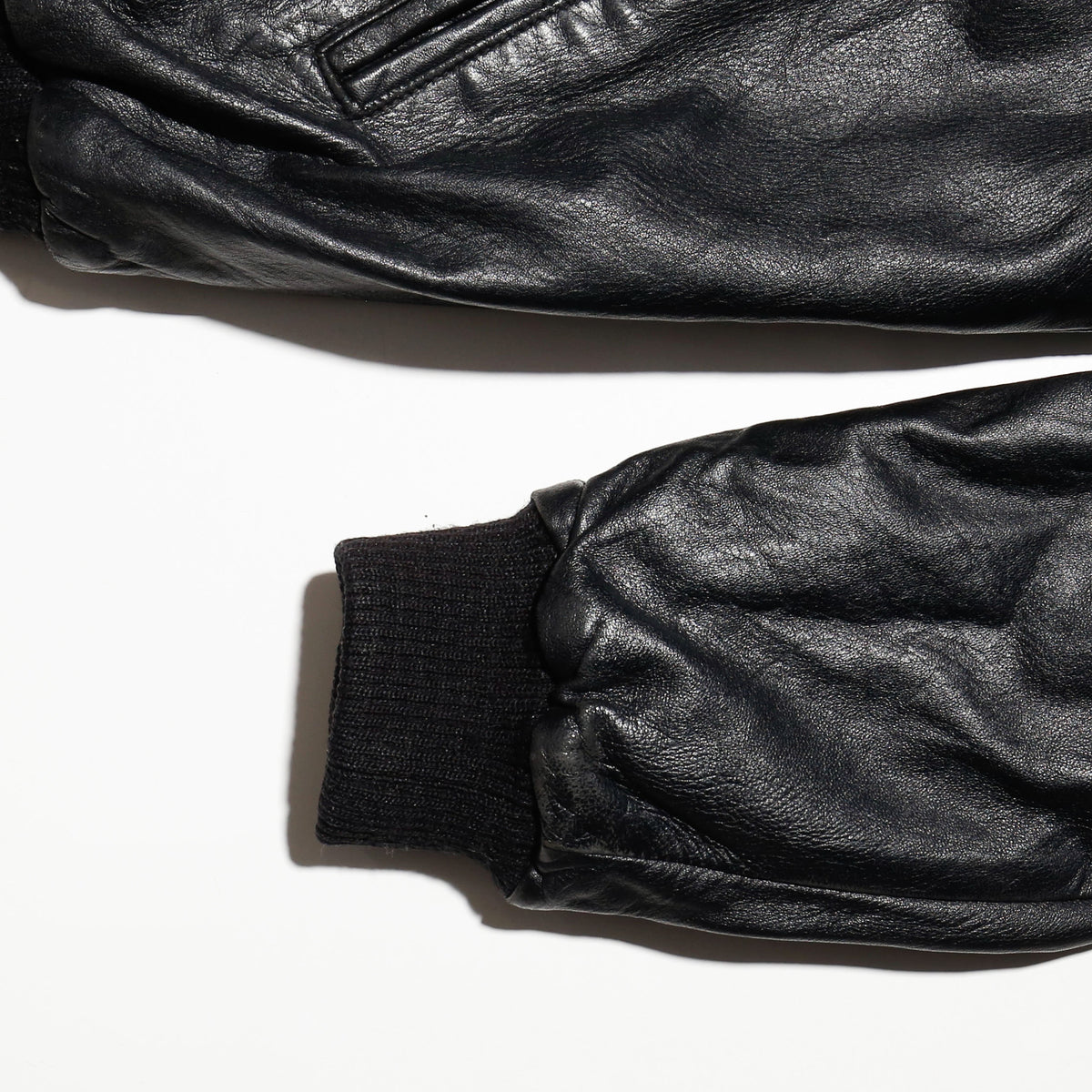 vintage "Motorradfahrer töten nicht - Sie werden" leather jacket