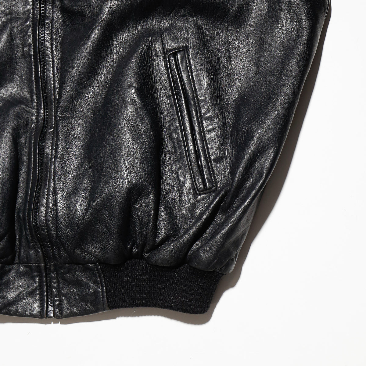 vintage "Motorradfahrer töten nicht - Sie werden" leather jacket