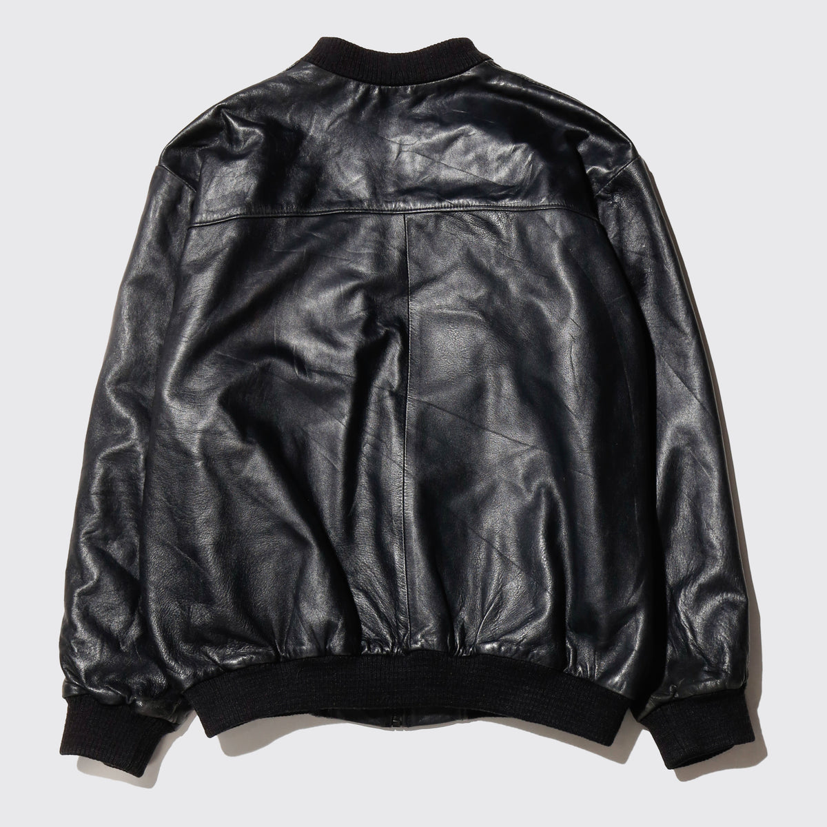 vintage "Motorradfahrer töten nicht - Sie werden" leather jacket