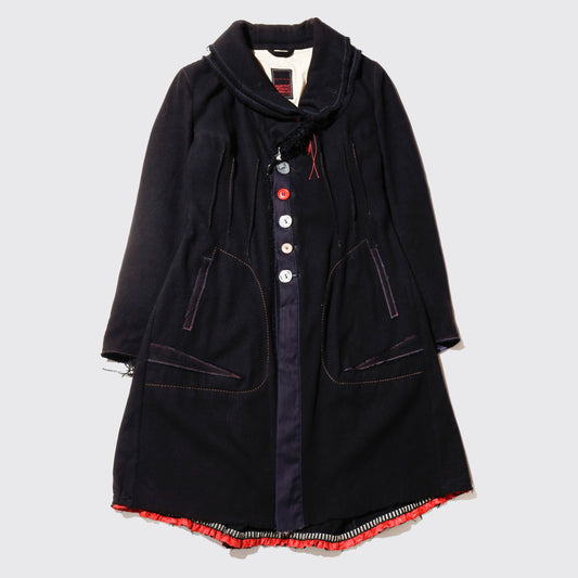 vintage Marithe + Francois Girbaud decorate frock coat