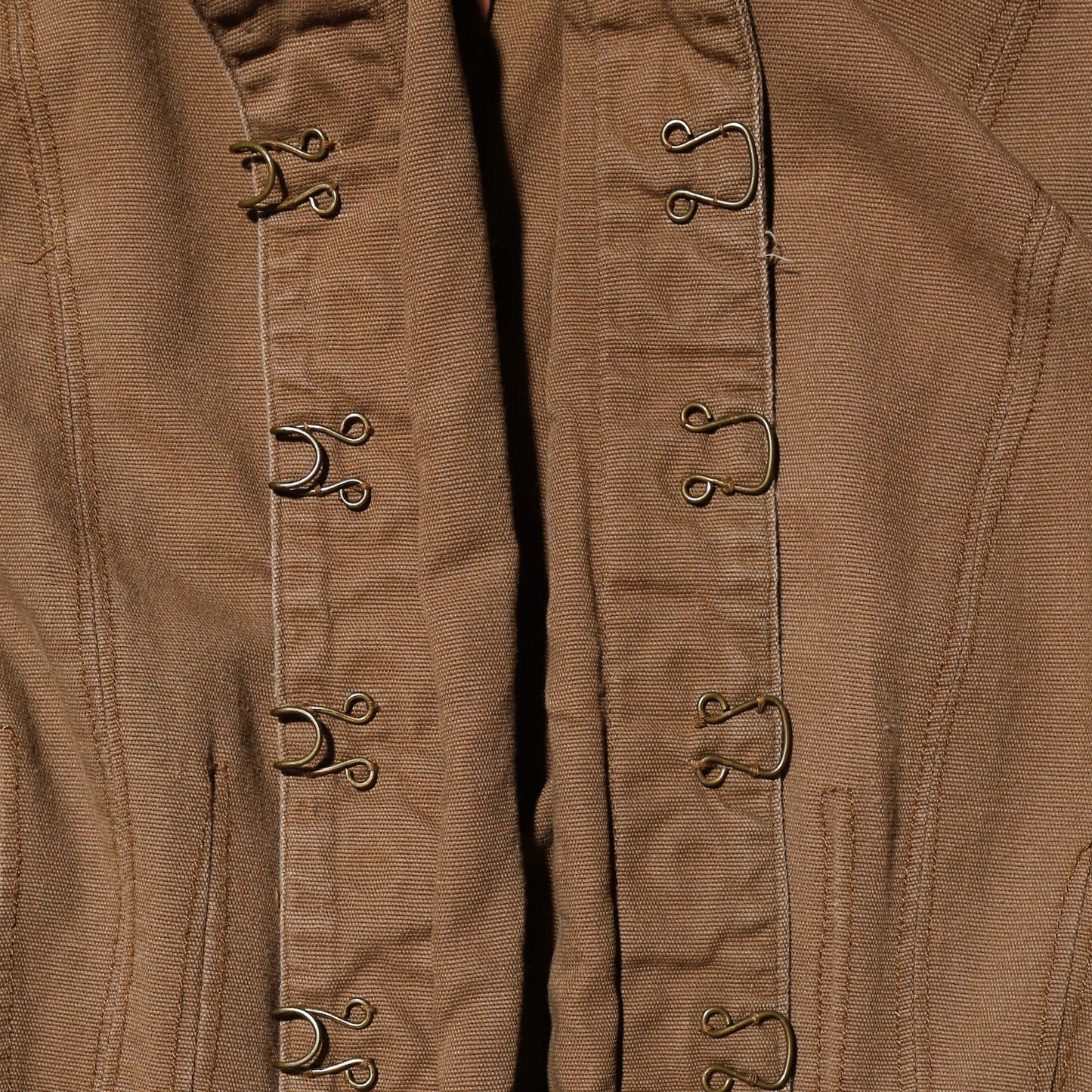 vintage eyelet cotton jacket