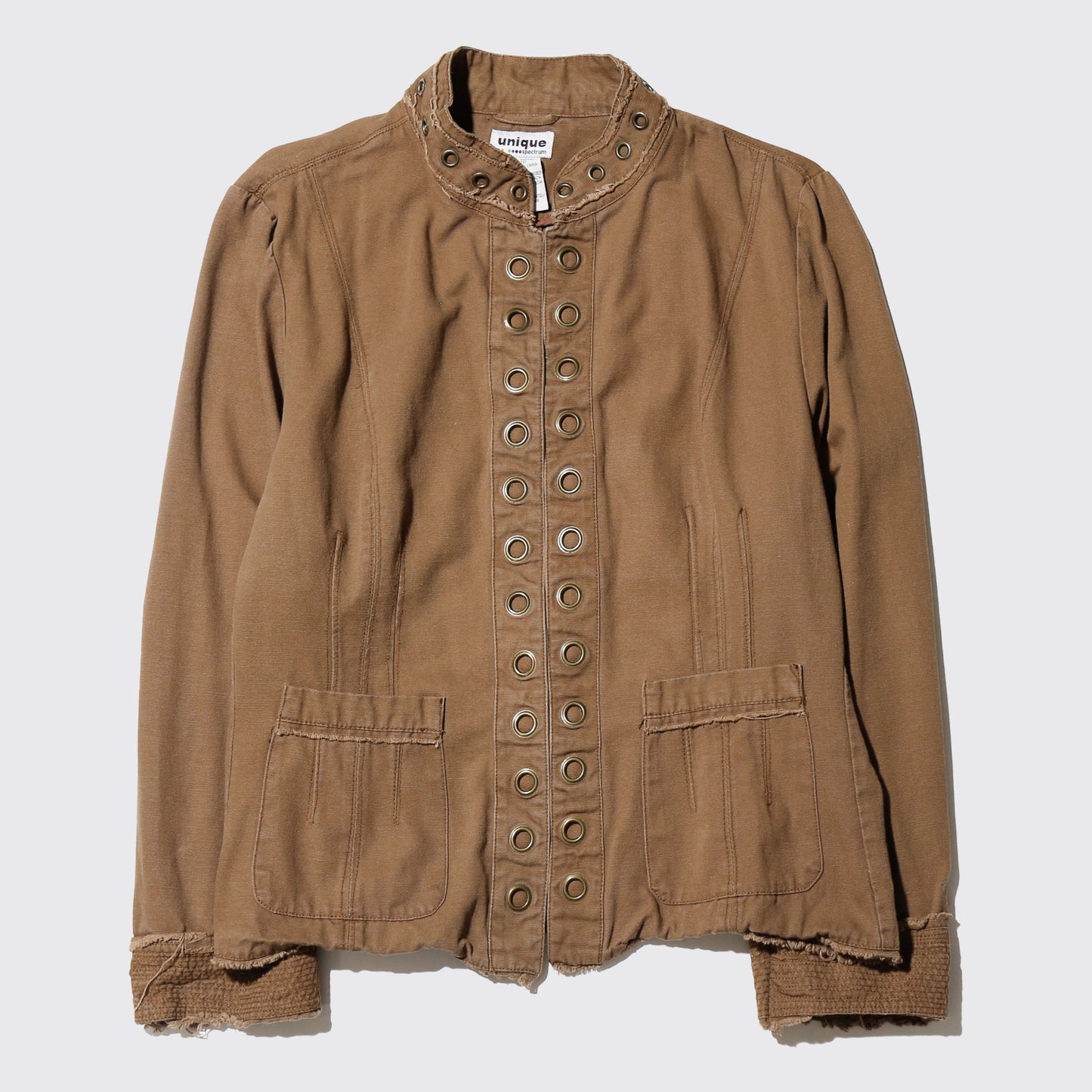 vintage eyelet cotton jacket