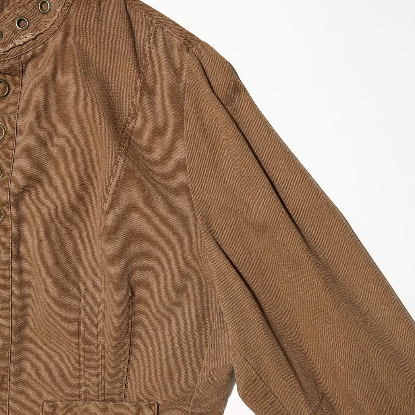 vintage eyelet cotton jacket