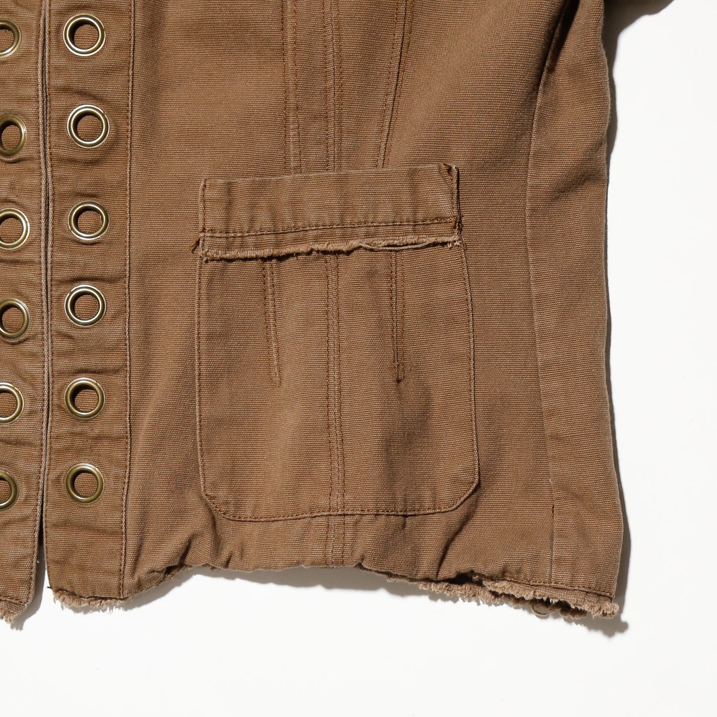 vintage eyelet cotton jacket