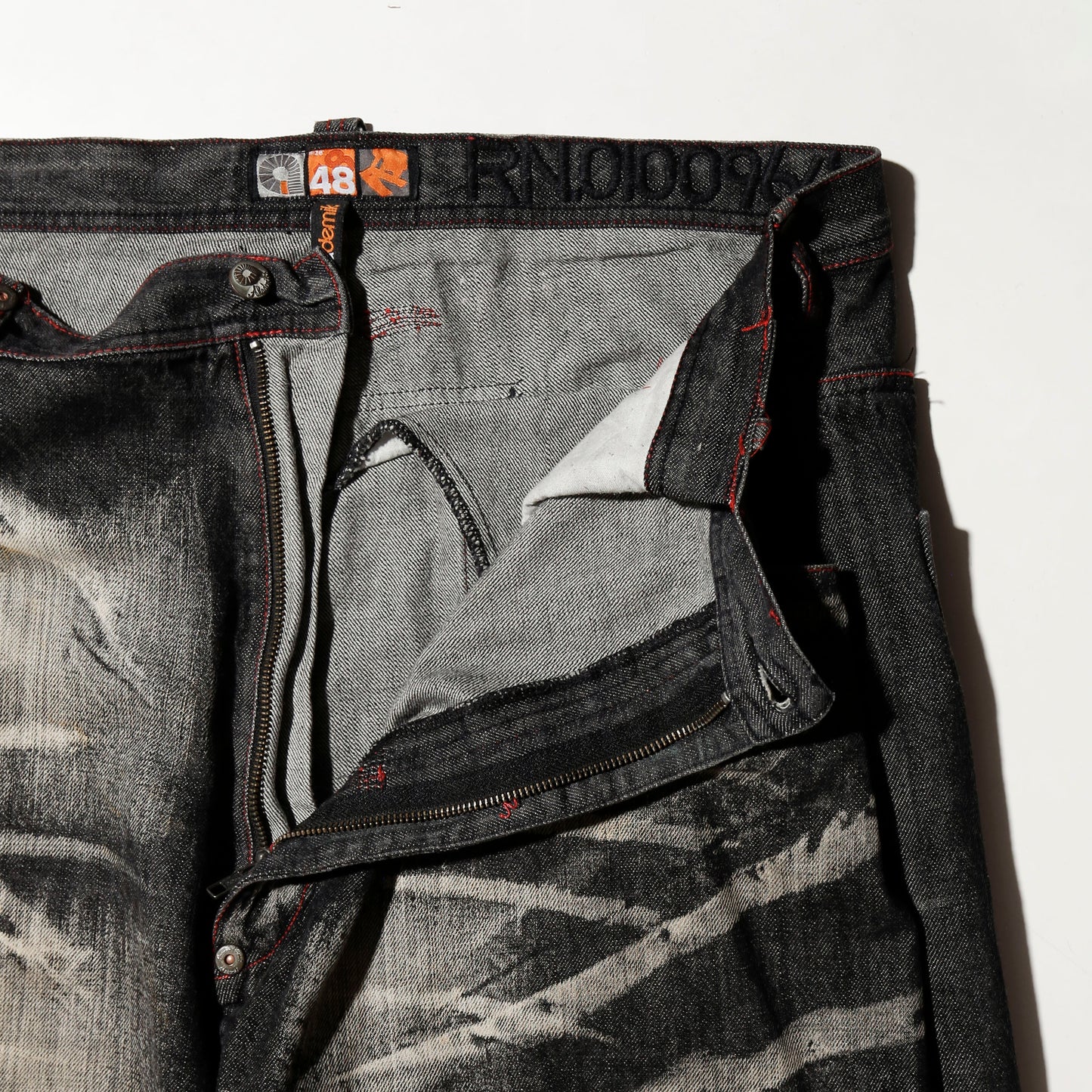 vintage akademiks distressed baggy jeans, *resized