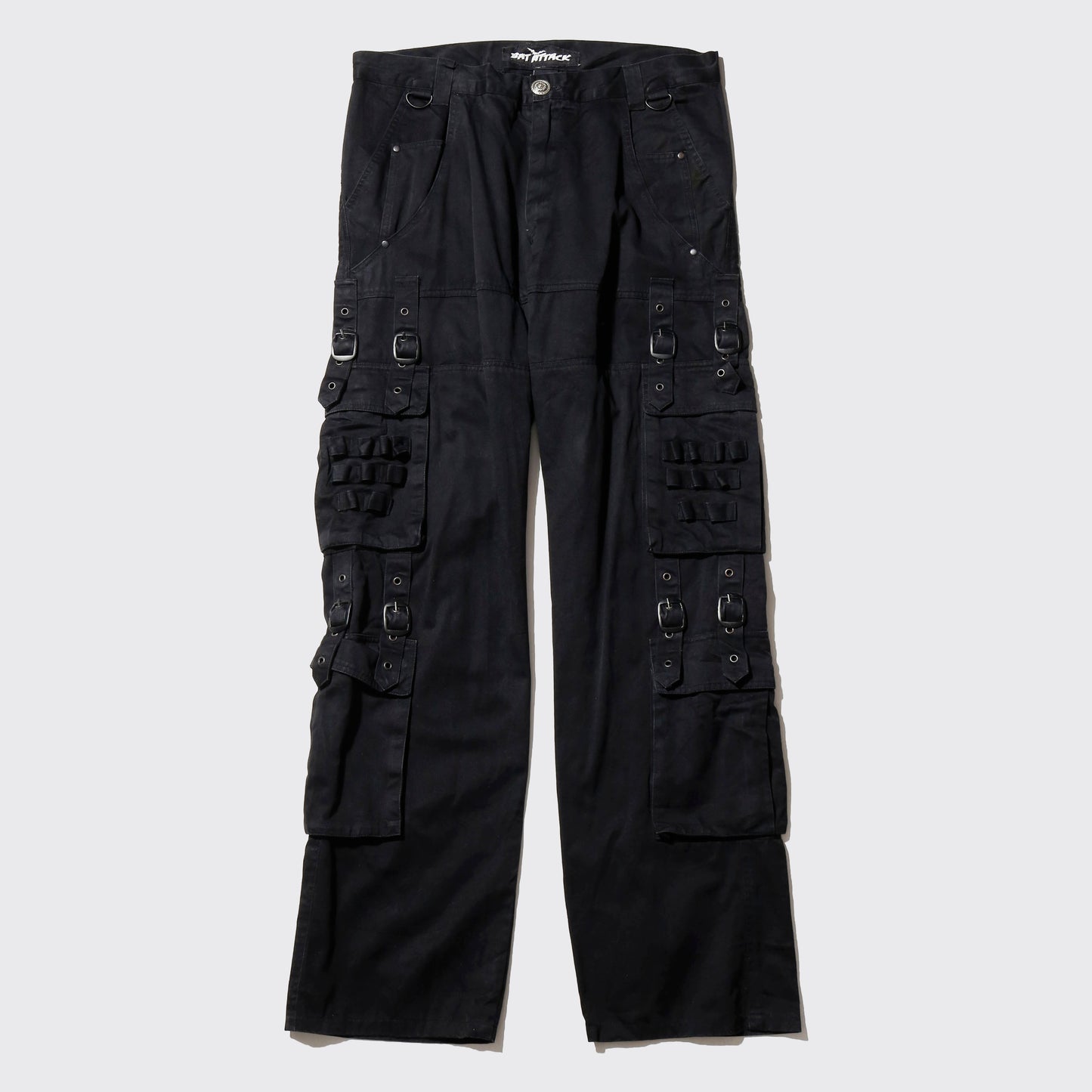 vintage bat attack tactical bondage cargo trousers