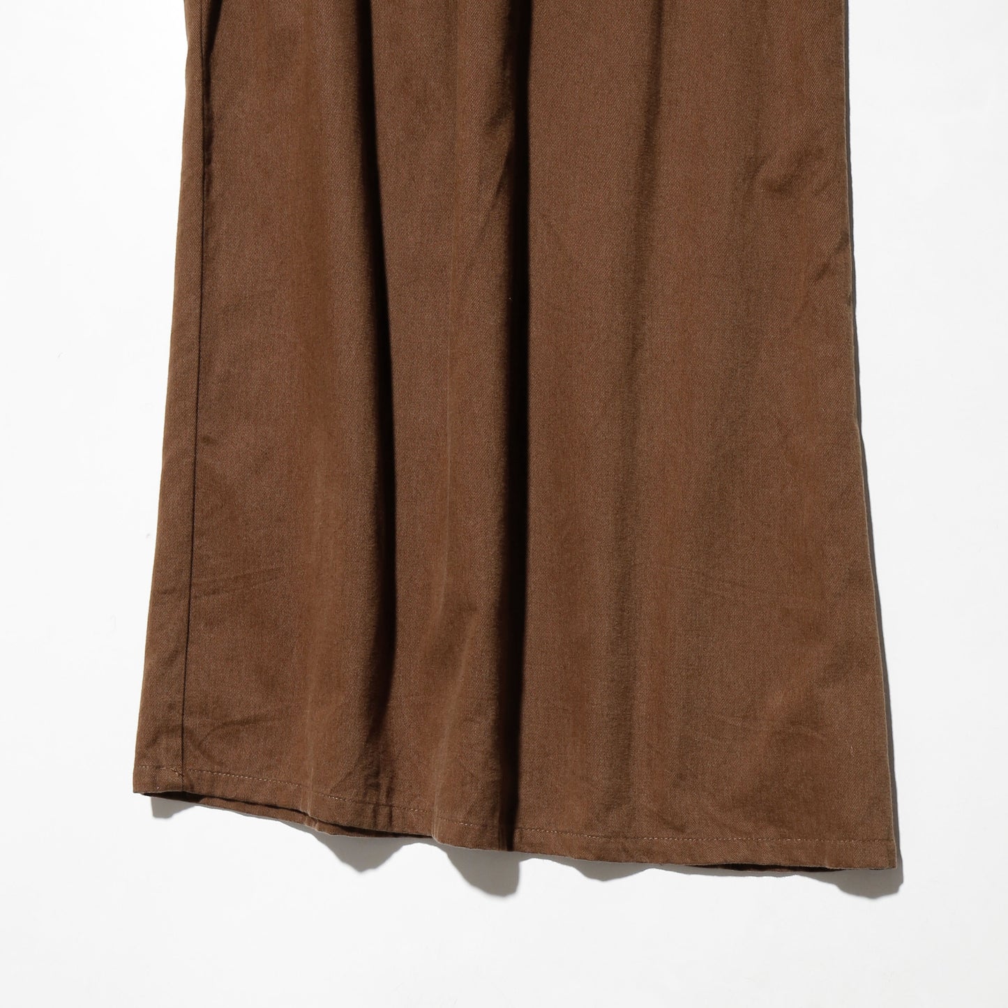 vintage tucked monk wide trousers