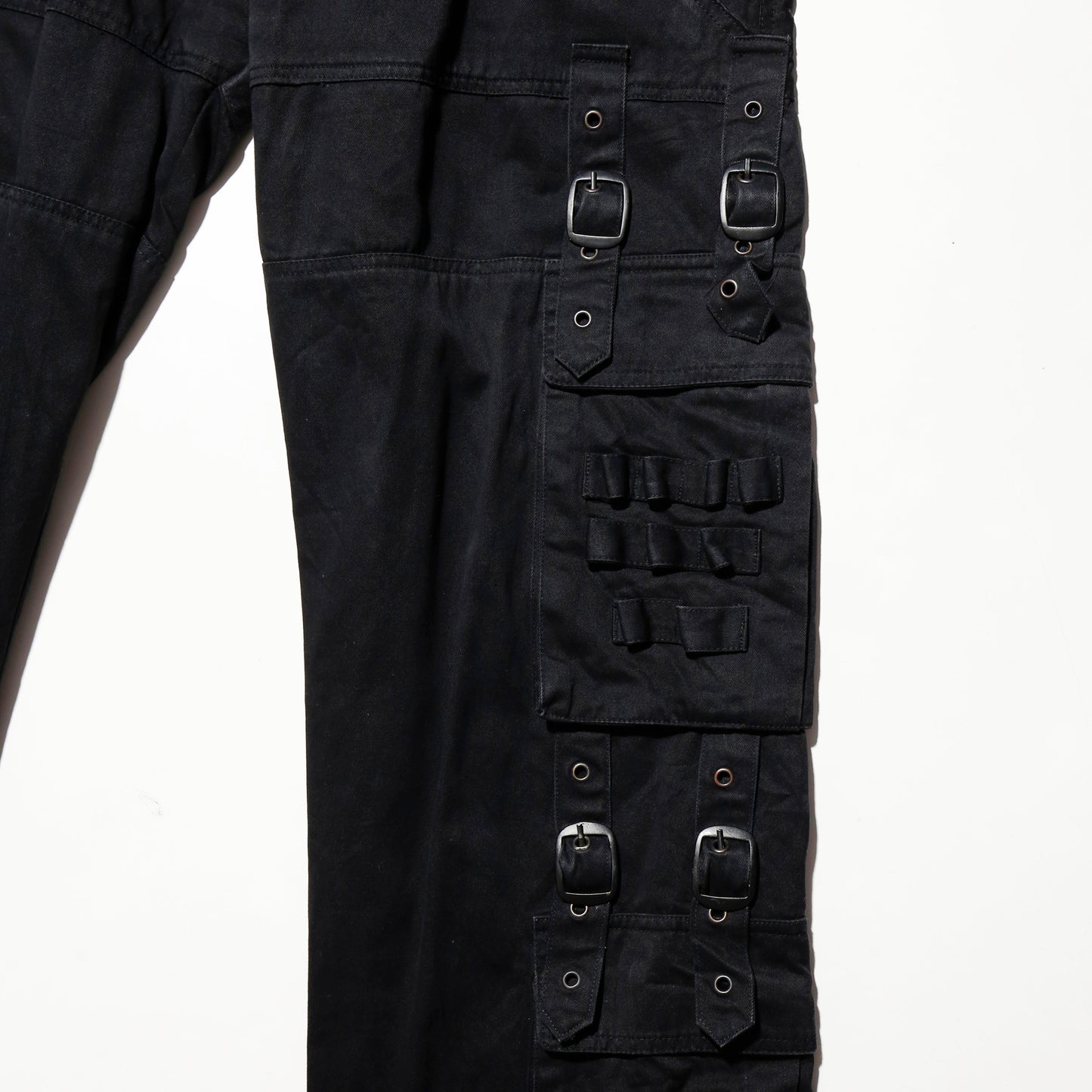 vintage bat attack tactical bondage cargo trousers