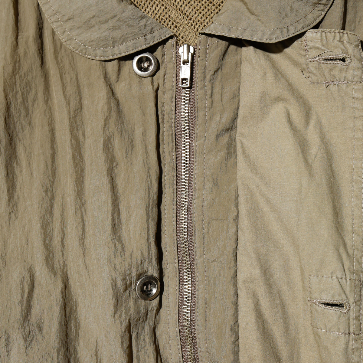 vintage techno aviator jacket