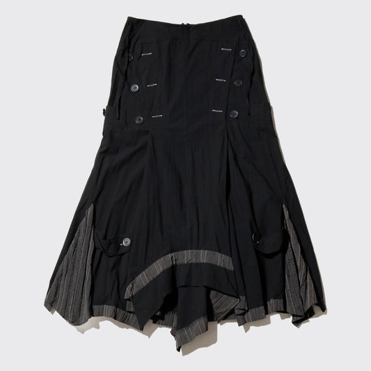 vintage hybrid pleats skirt