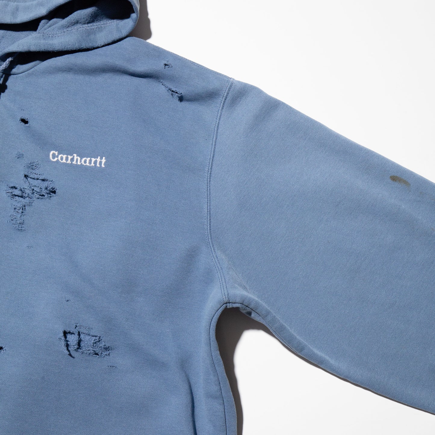 vintage carhartt broken zip hoodie