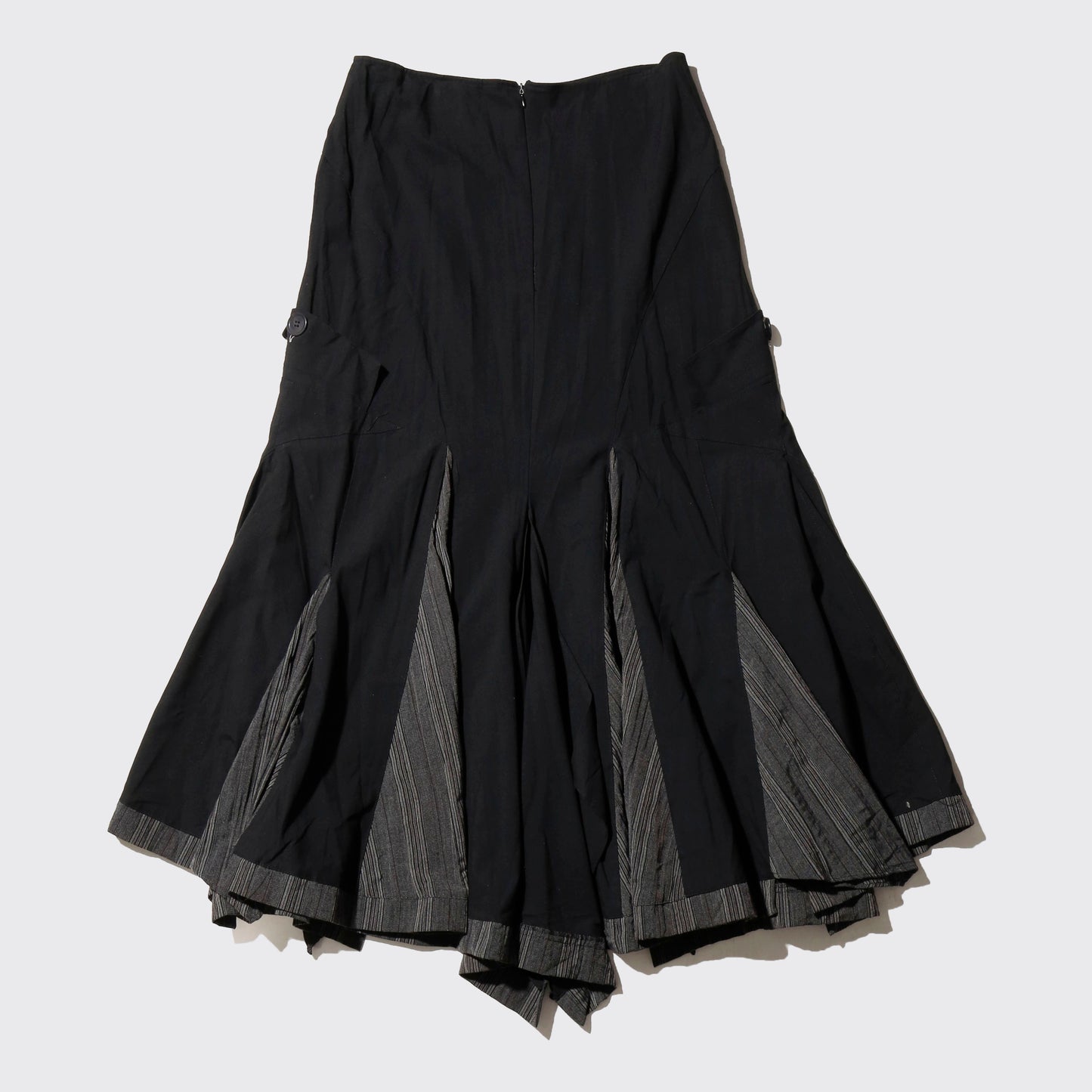vintage hybrid pleats skirt