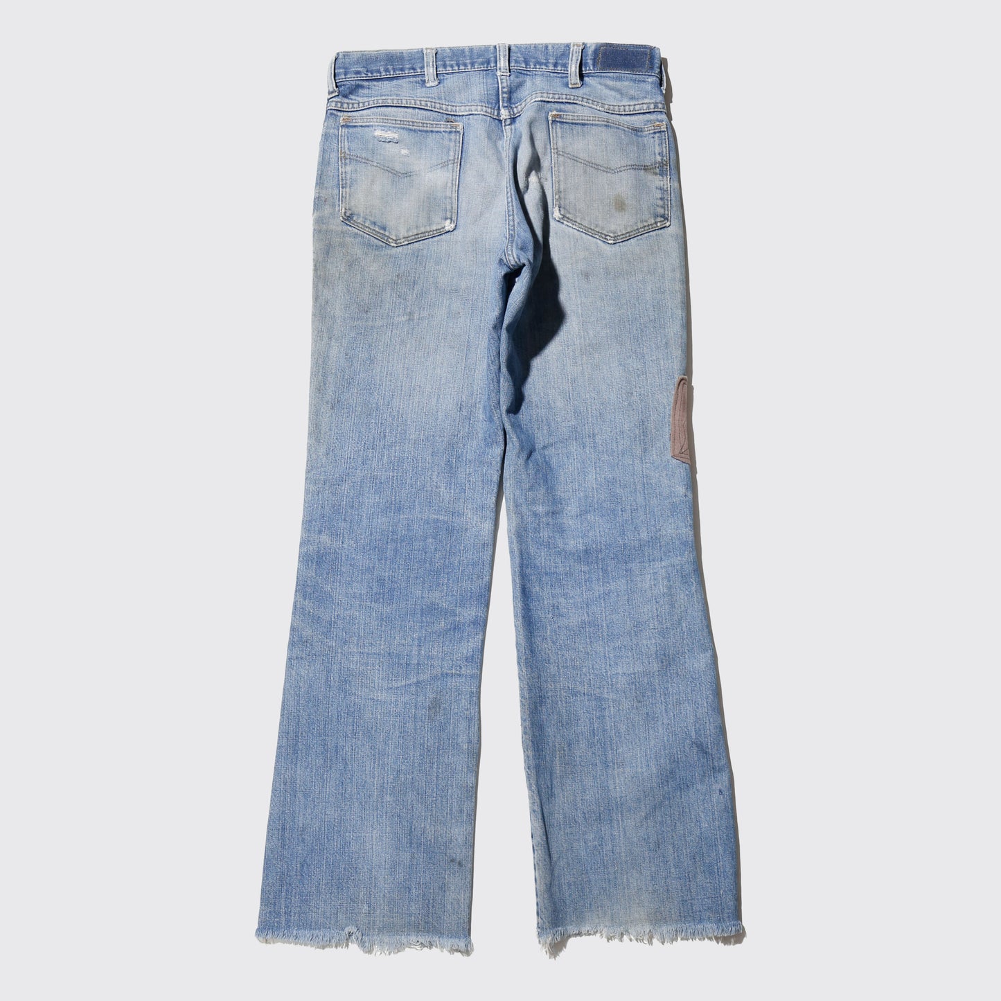 *one-off 70's repaired flare jeans
