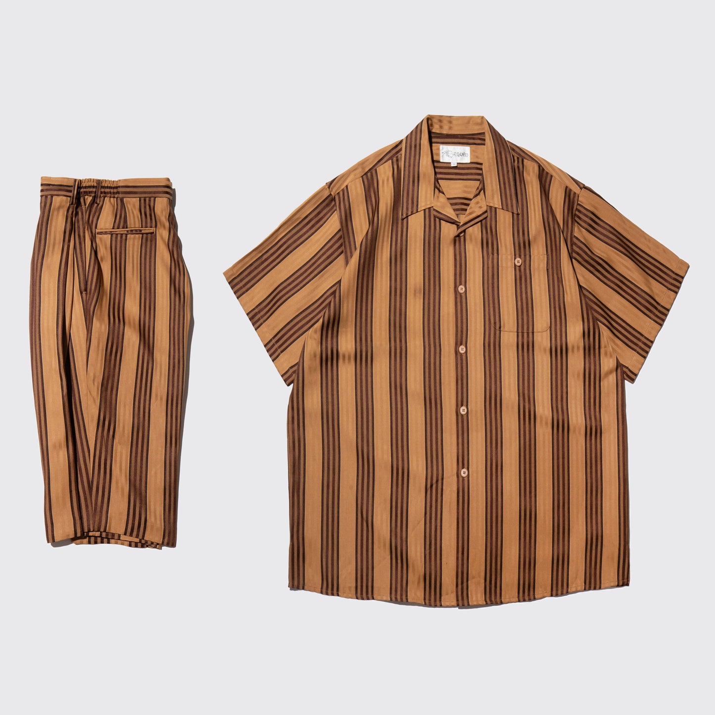 vintage stripe loose h/s set up