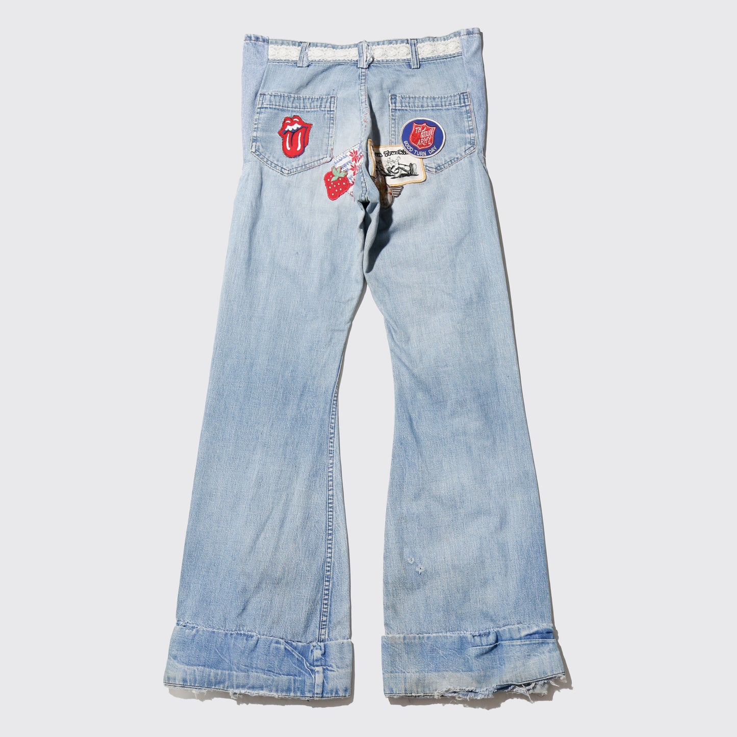 *one-off 70's booty custom sailor flare jeans