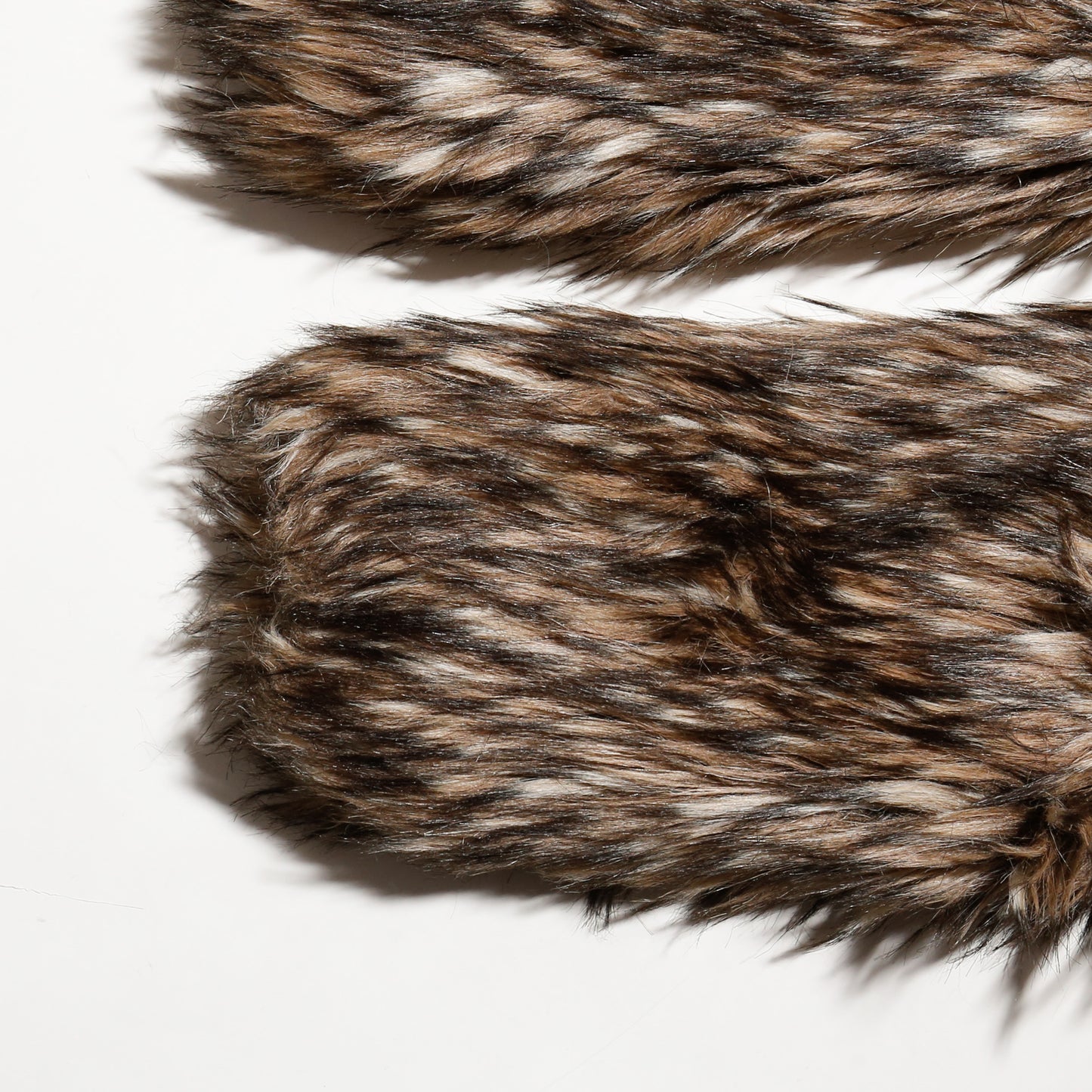 vintage cropped faux fur jacket