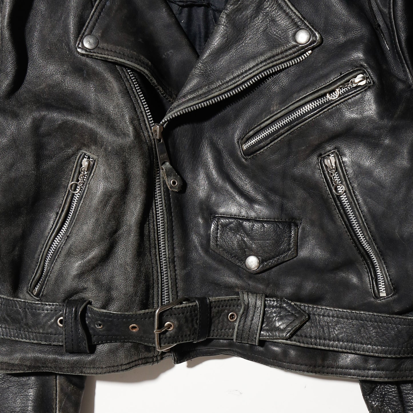 *one-off with hoodie riders jacket